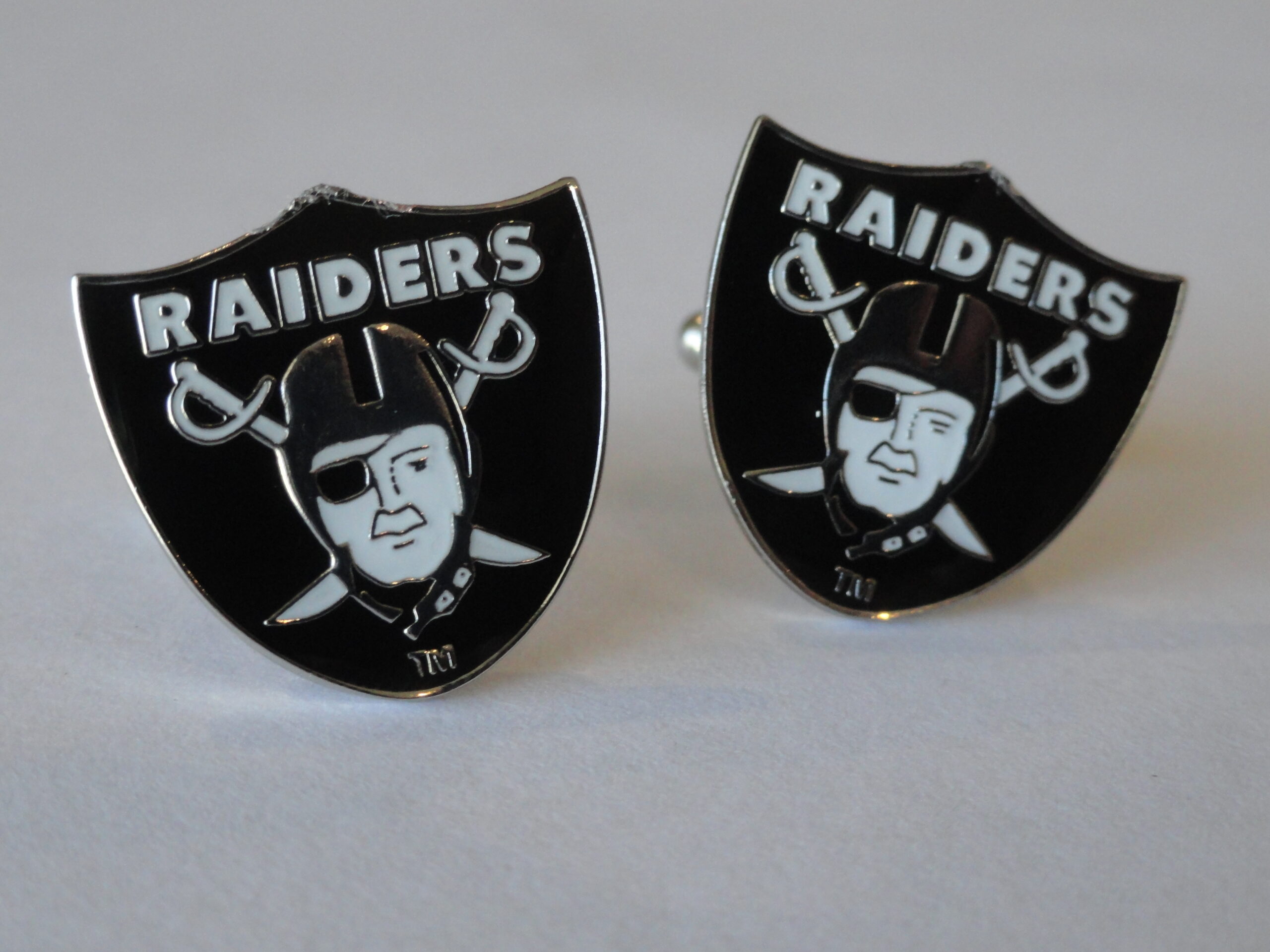 Oakland Raiders Cufflinks