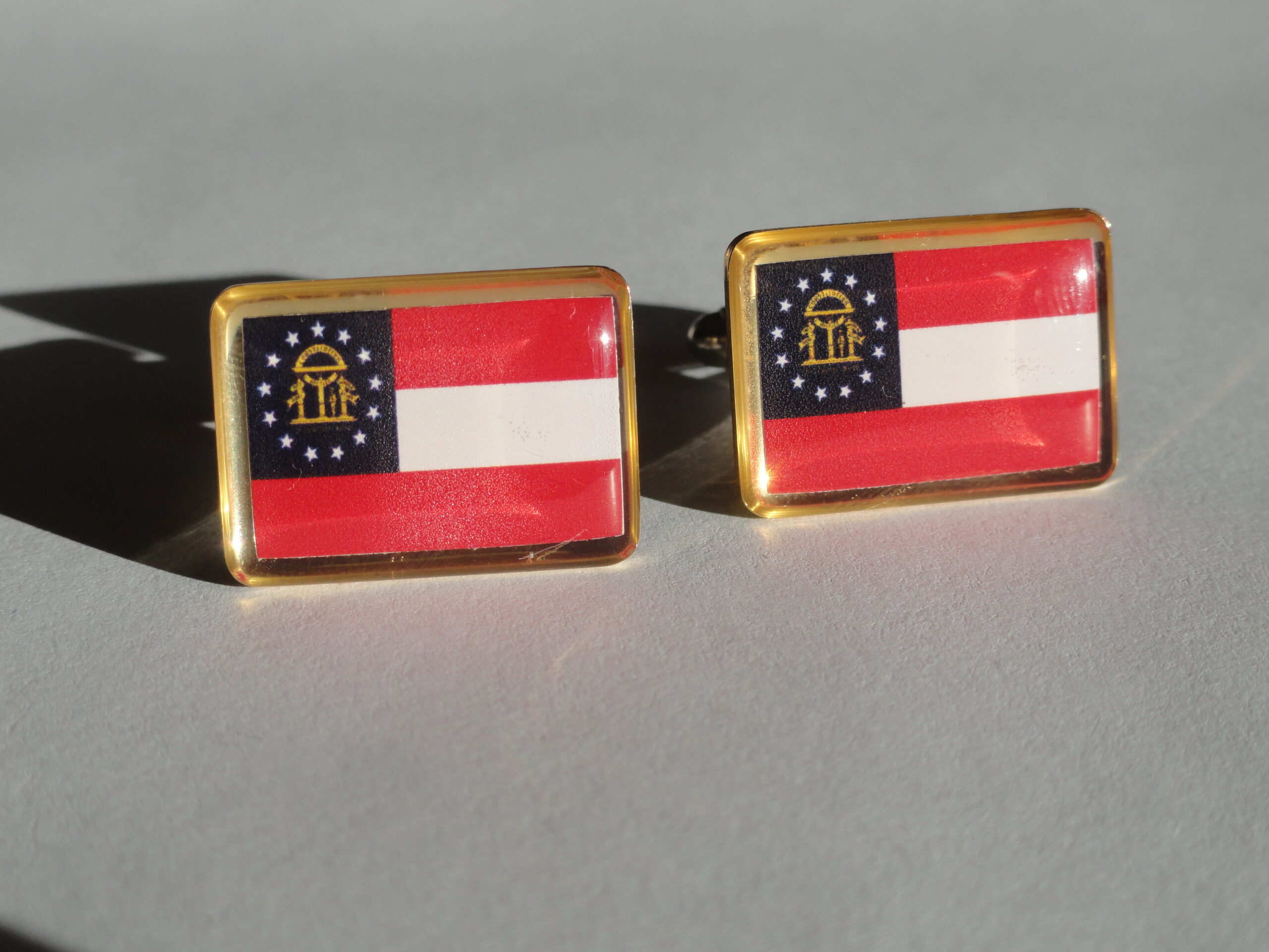 Georgia Flag Cufflinks