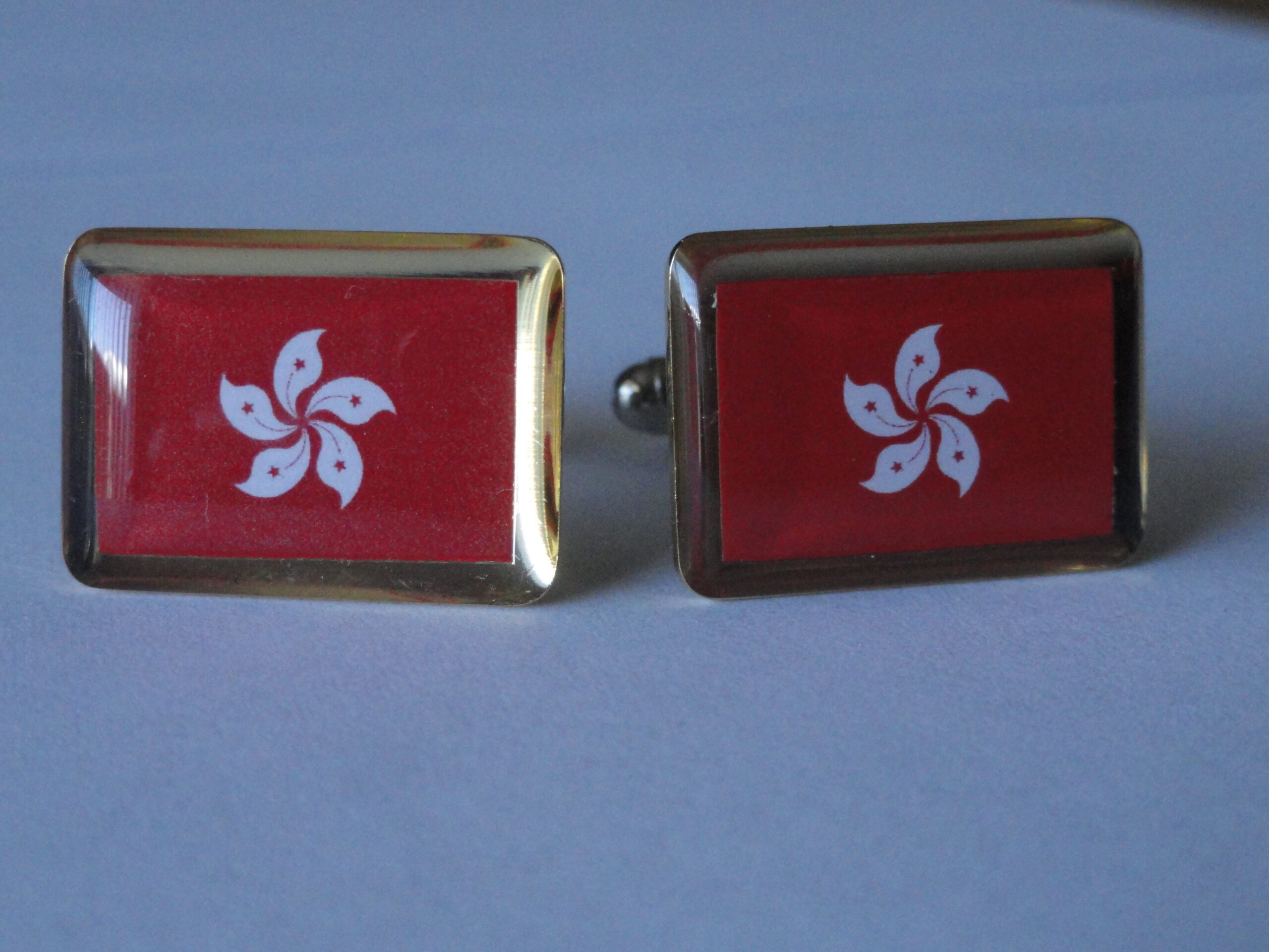 Hong Kong Flag Cufflinks