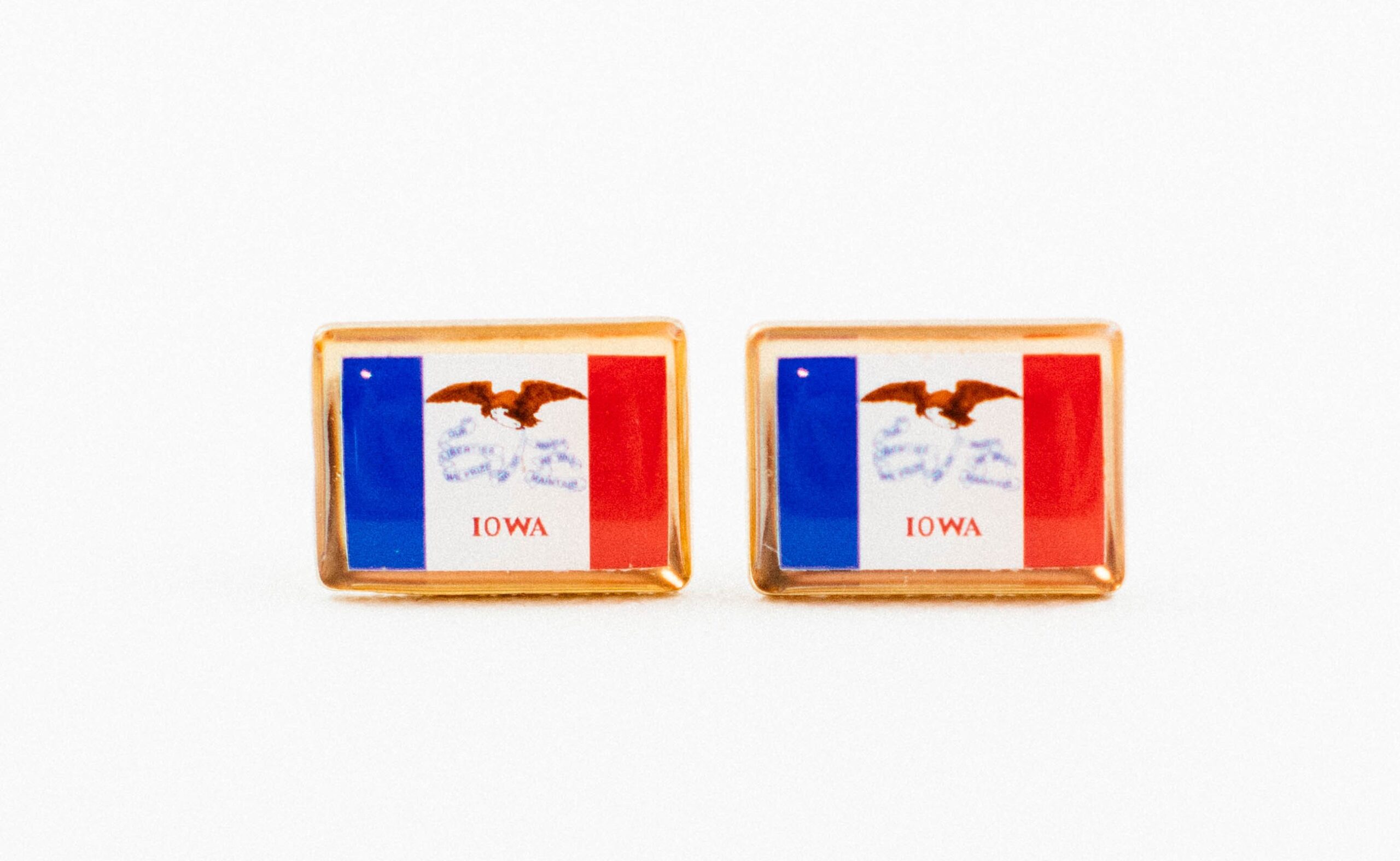 Iowa Iowan State Flag Cufflinks Wedding S Featured