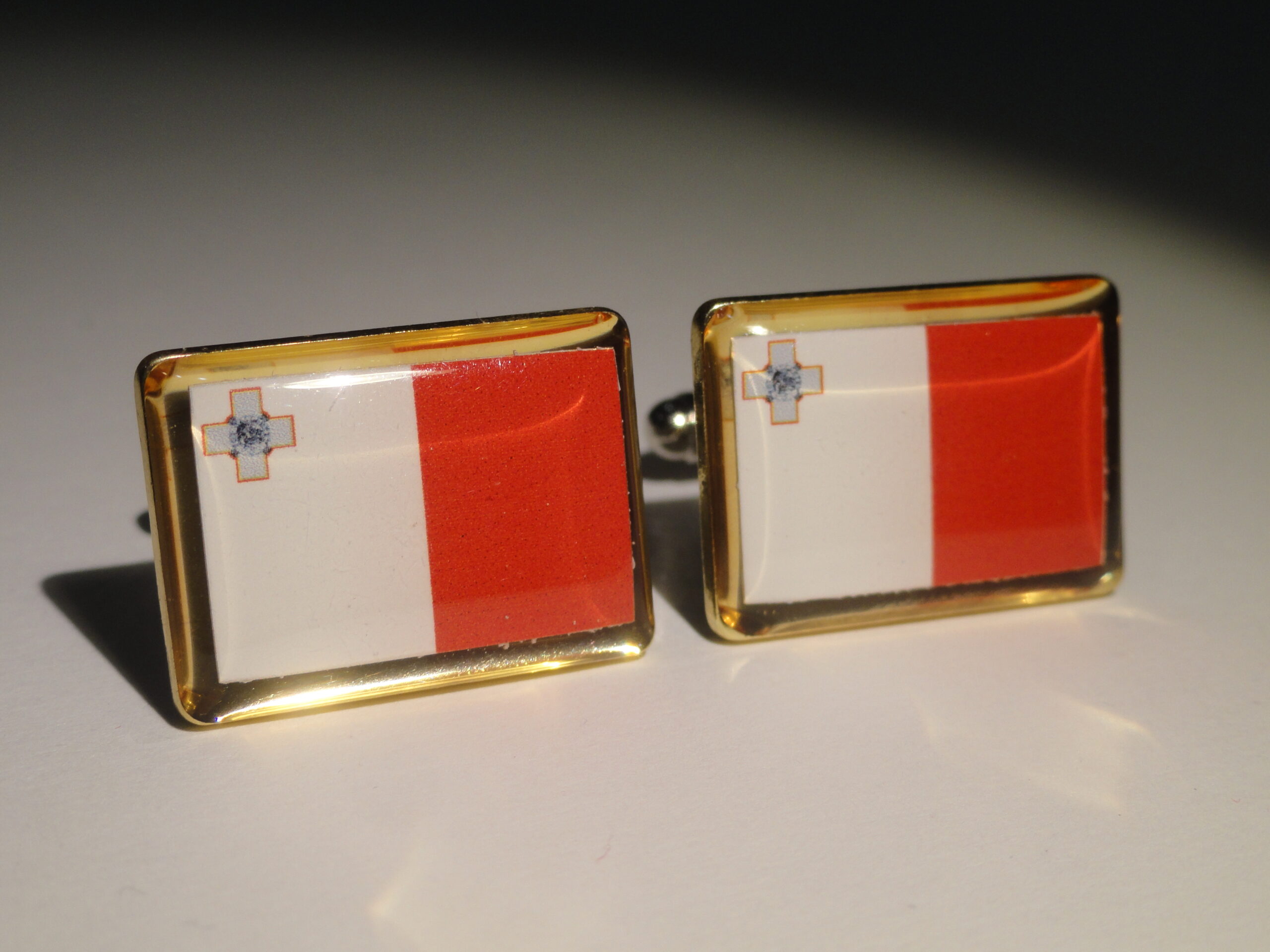 Malta Flag Cufflinks