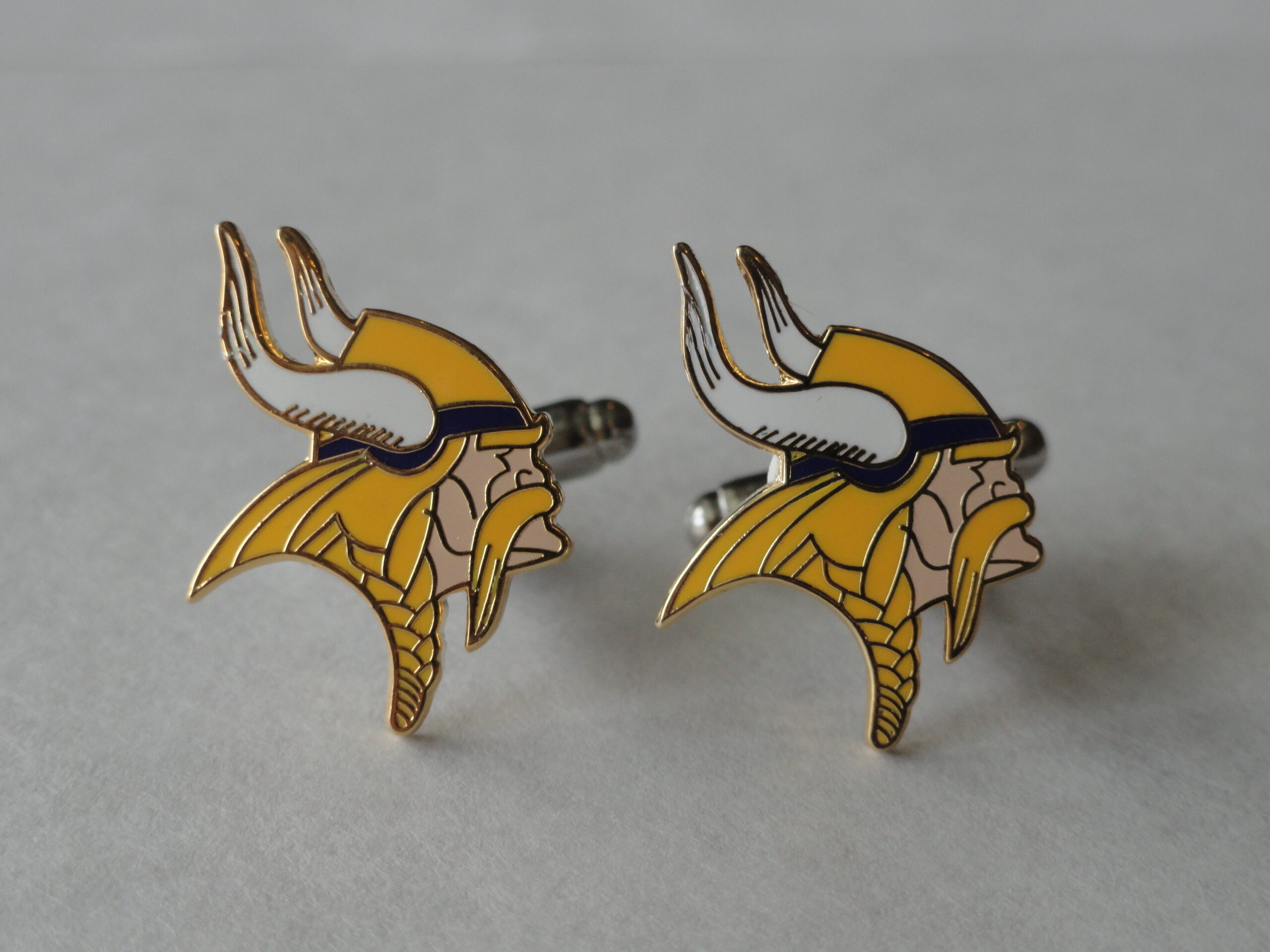 Minnesota Vikings Cufflinks Football