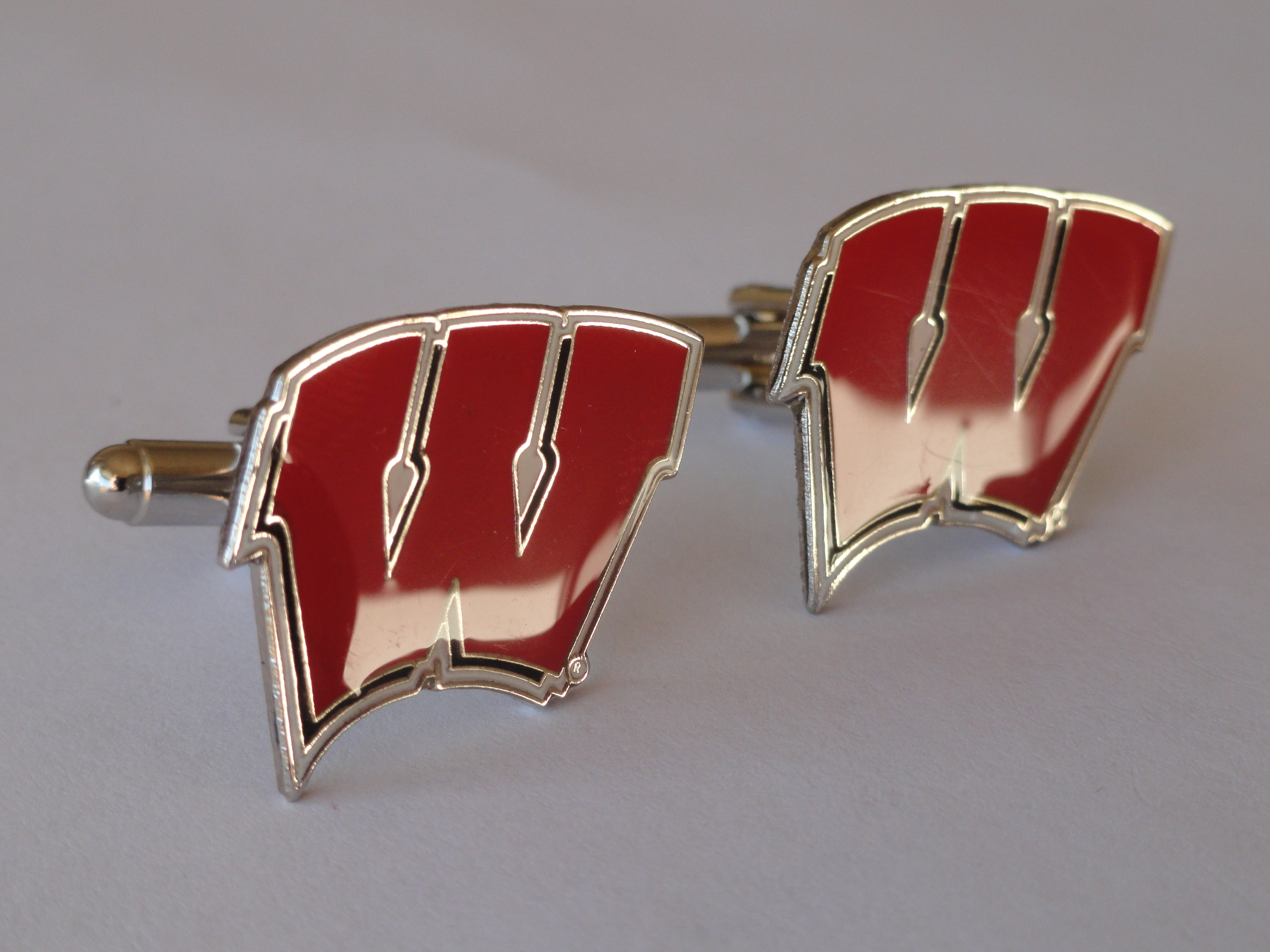 University of Wisconsin Motion W Cufflinks Loud Cufflinks