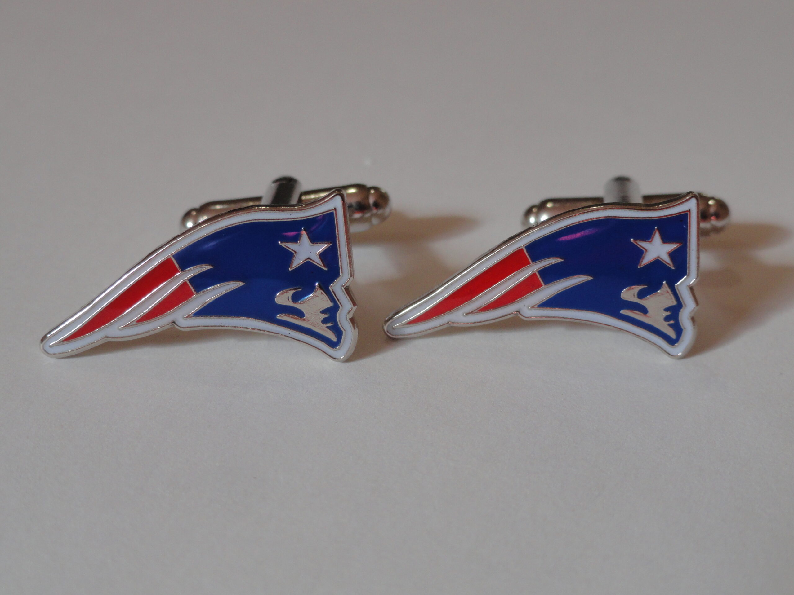New England Patriots Cufflinks Featured