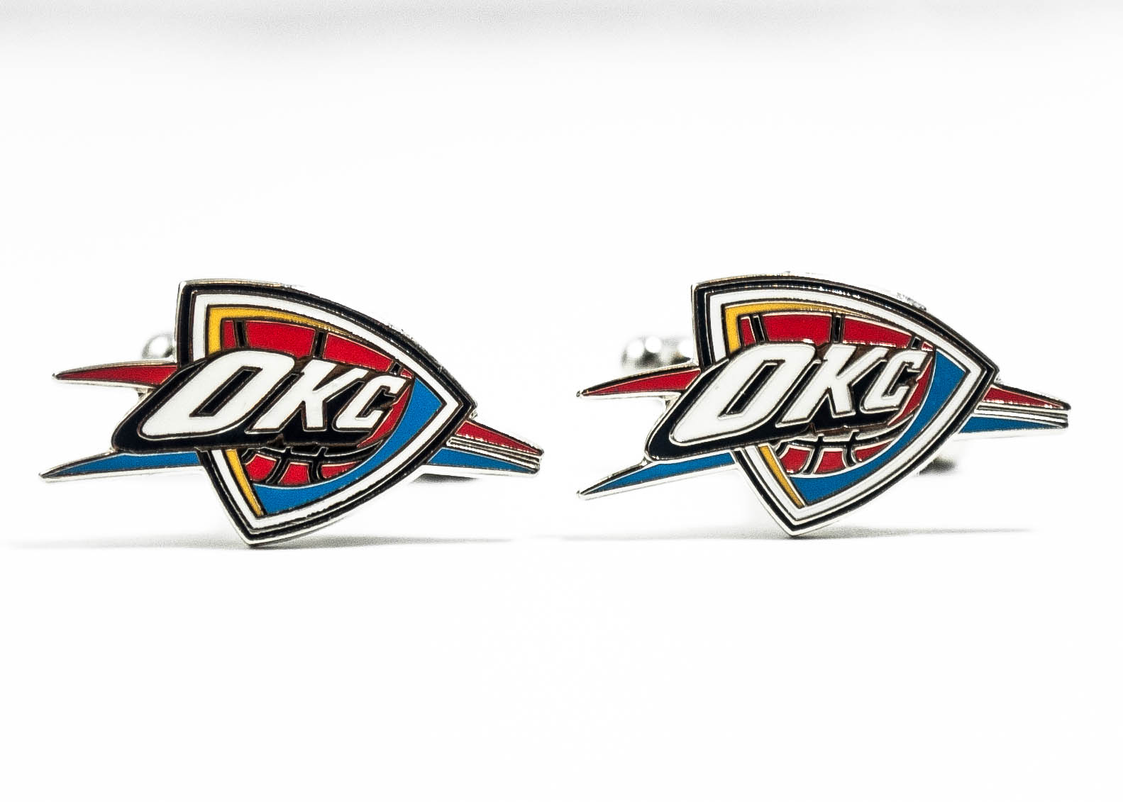 Oklahoma City Thunder Cufflinks Wedding K Featured