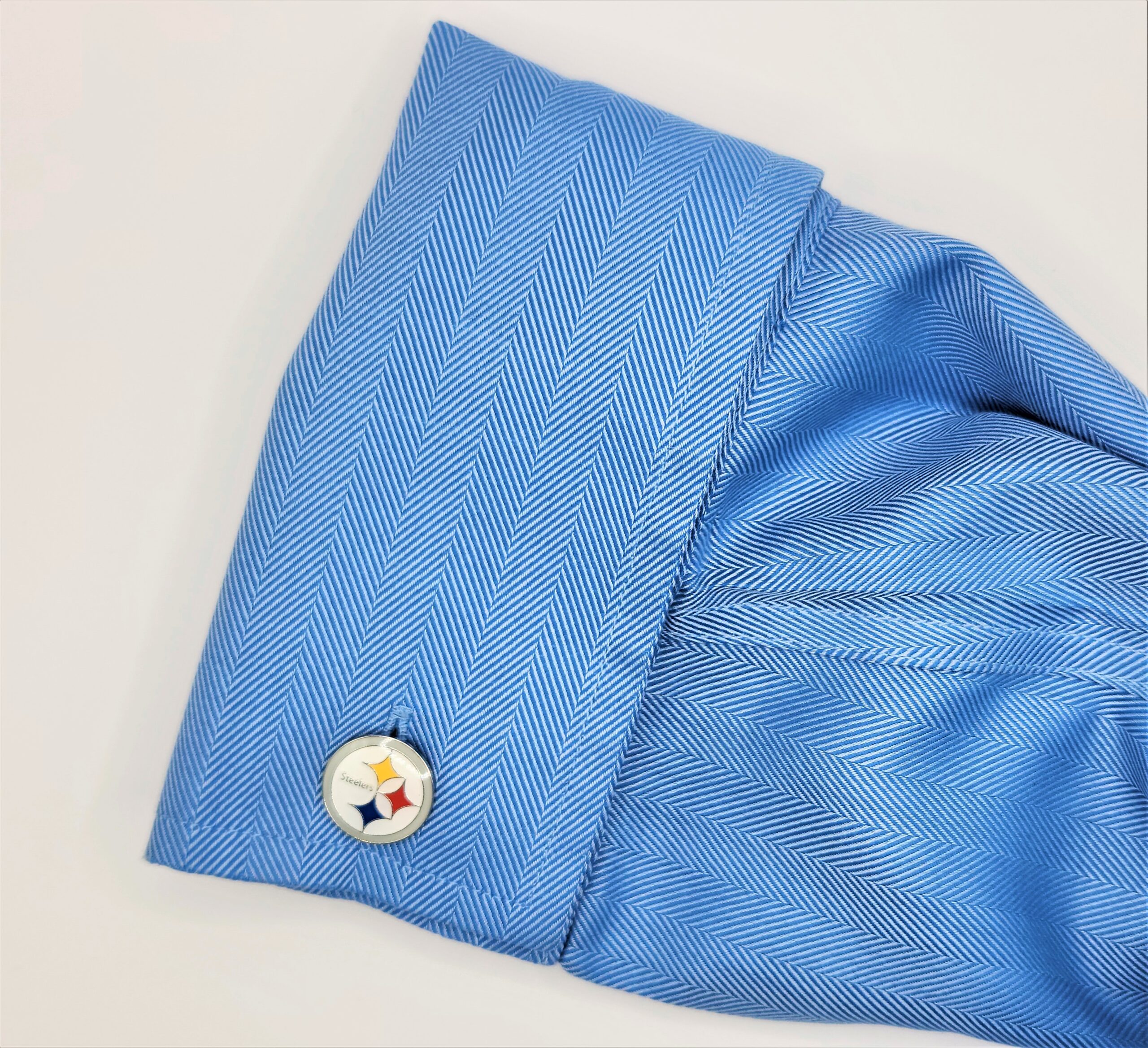 Pittsburgh Steelers NFL Football Cufflinks Wedding N On Shirt