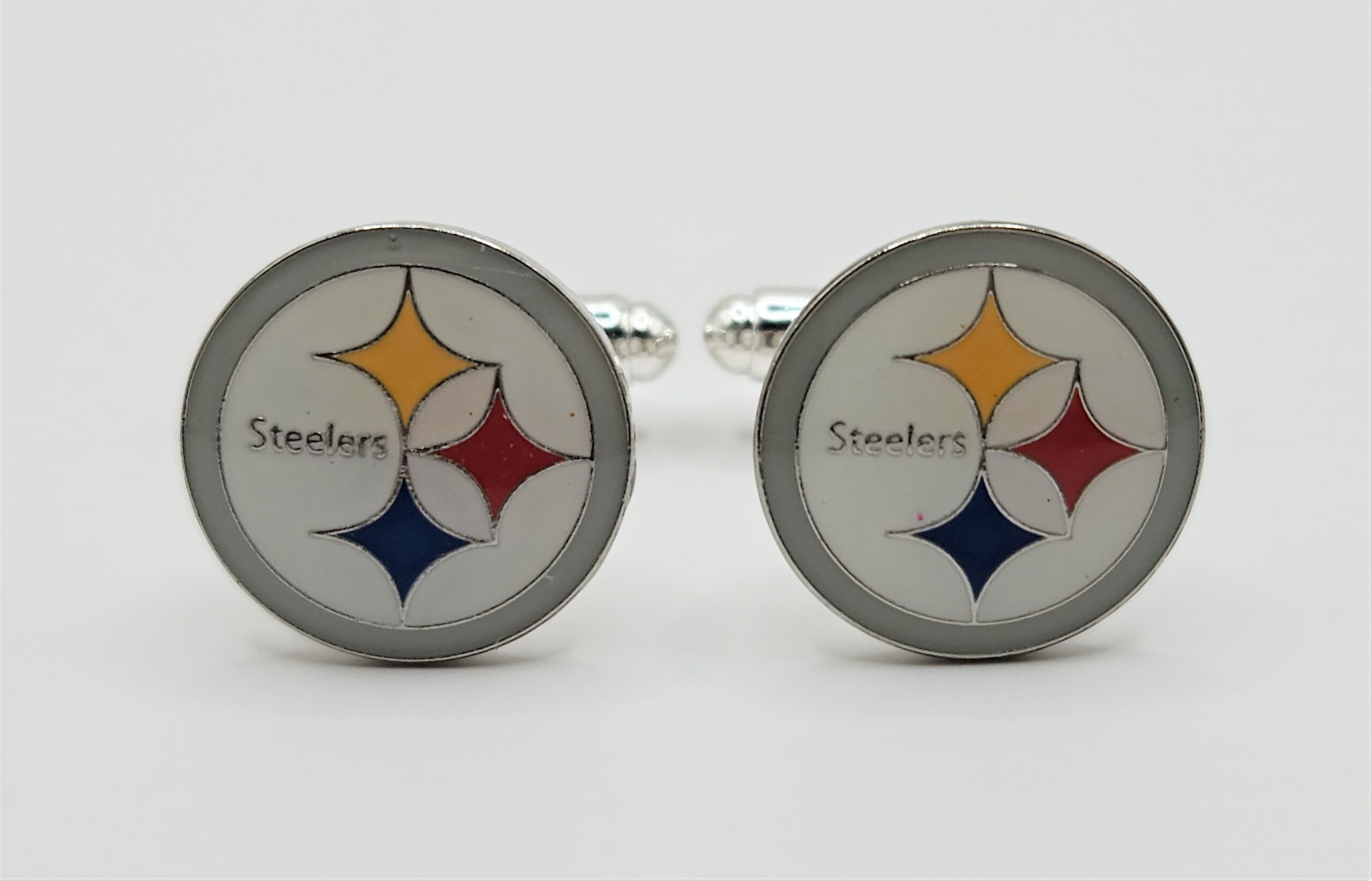 Pittsburgh Steelers NFL Football Cufflinks Wedding New N Featured
