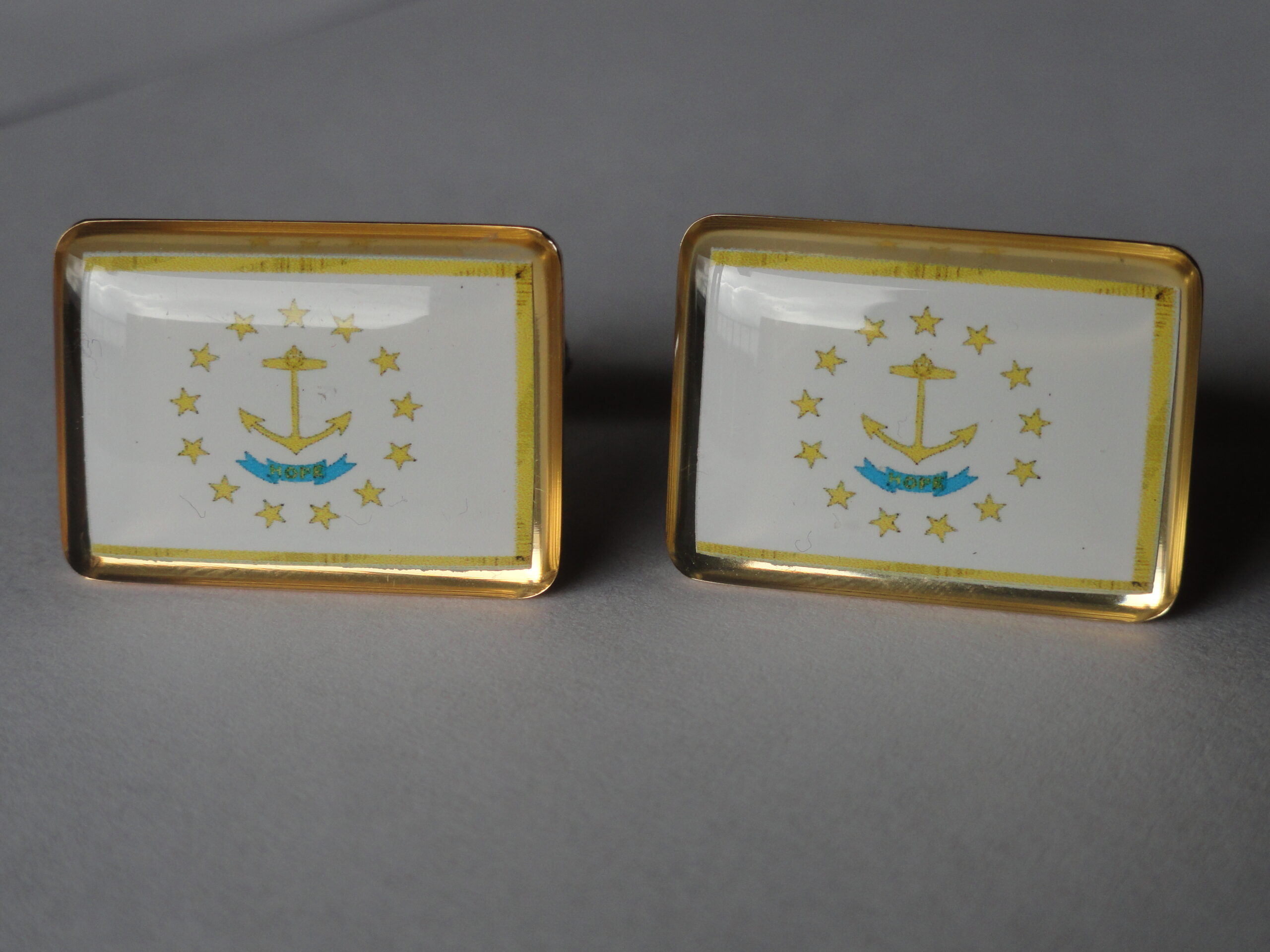 Rhode Island Flag Cufflinks