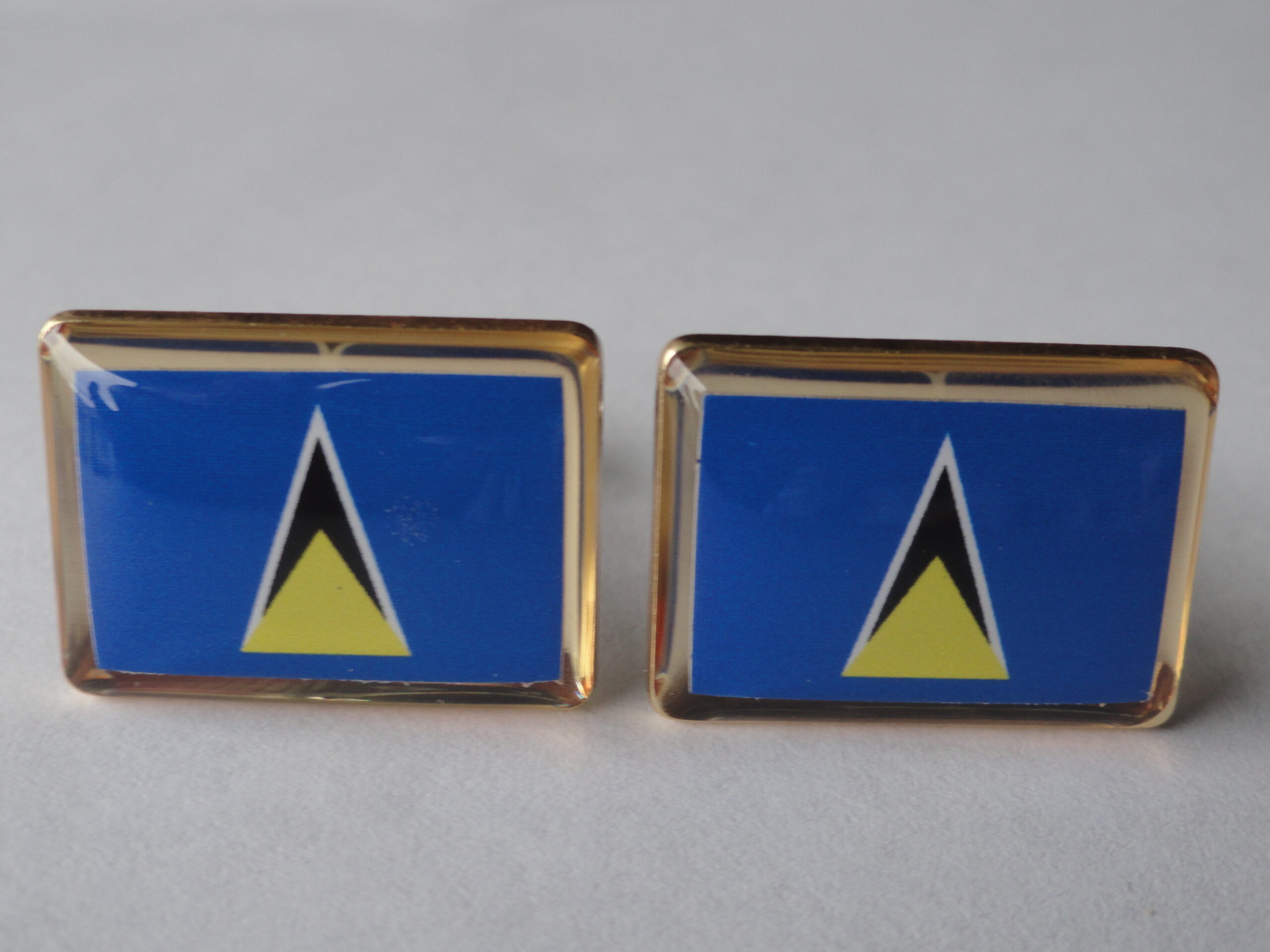 St. Lucia Wedding Cufflinks