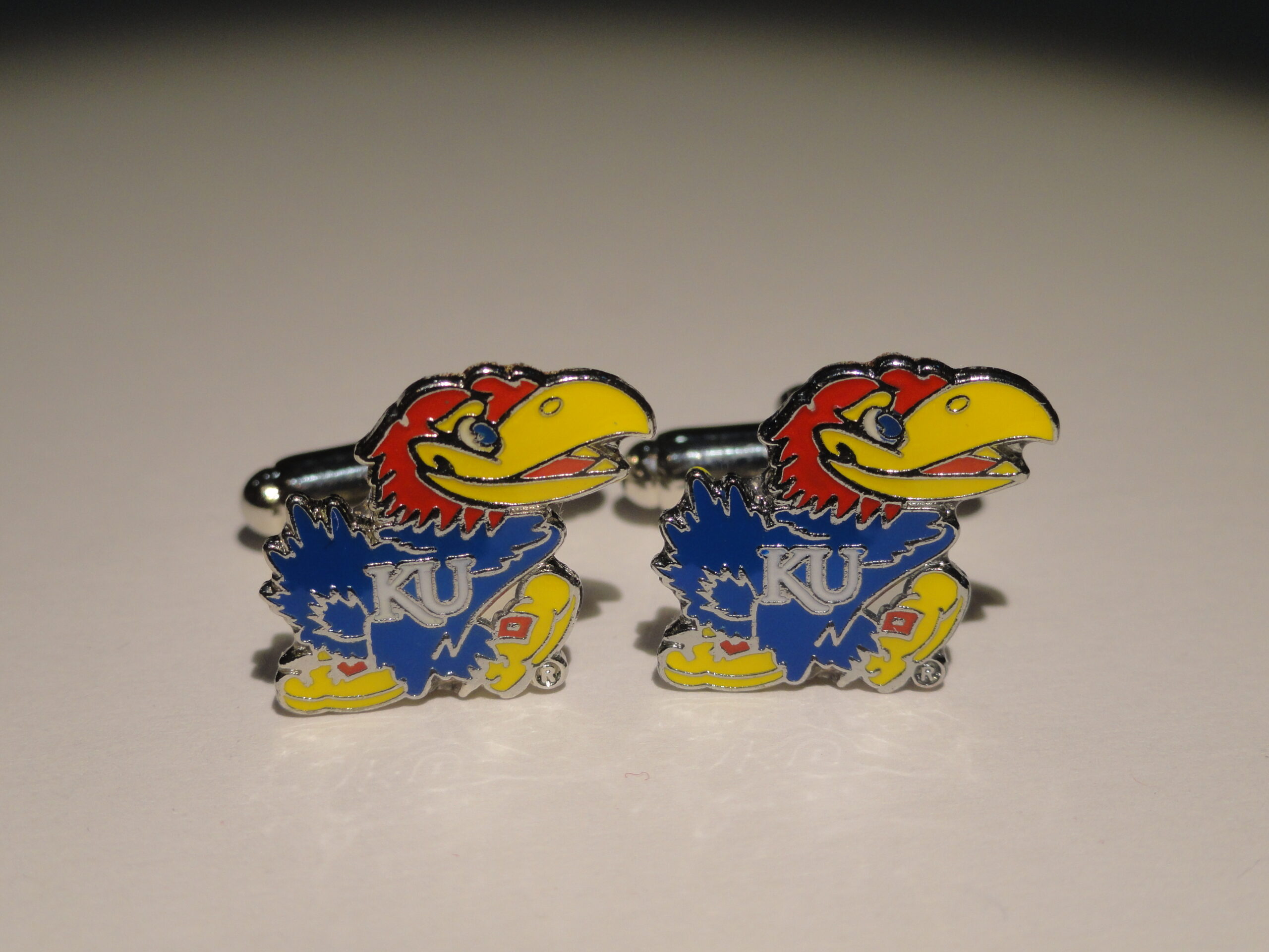 University of Kansas Jayhawks Cufflinks Featured
