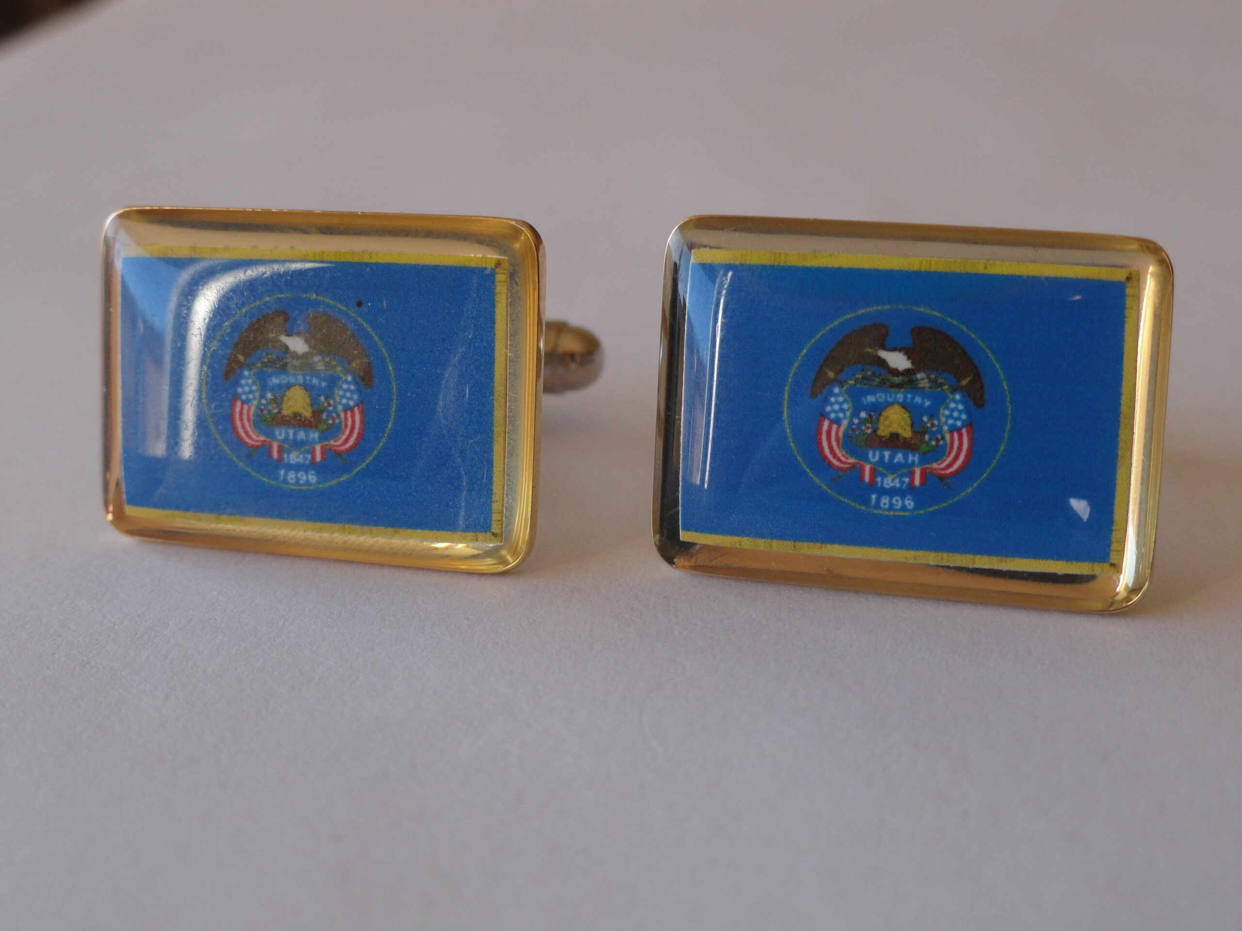 Utah Flag Cufflinks