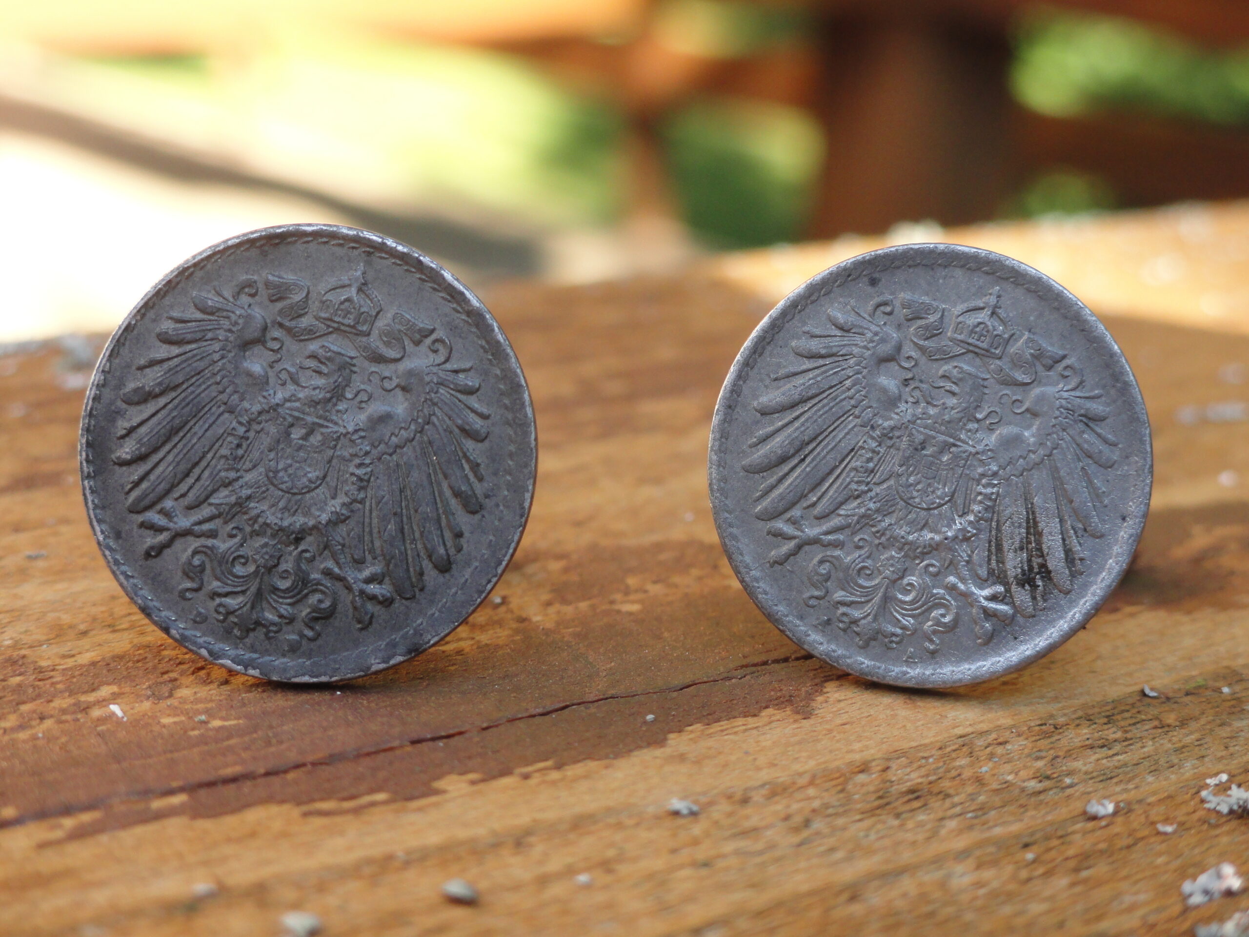 German Weimar Republic Coin Cufflinks Wedding K Featured