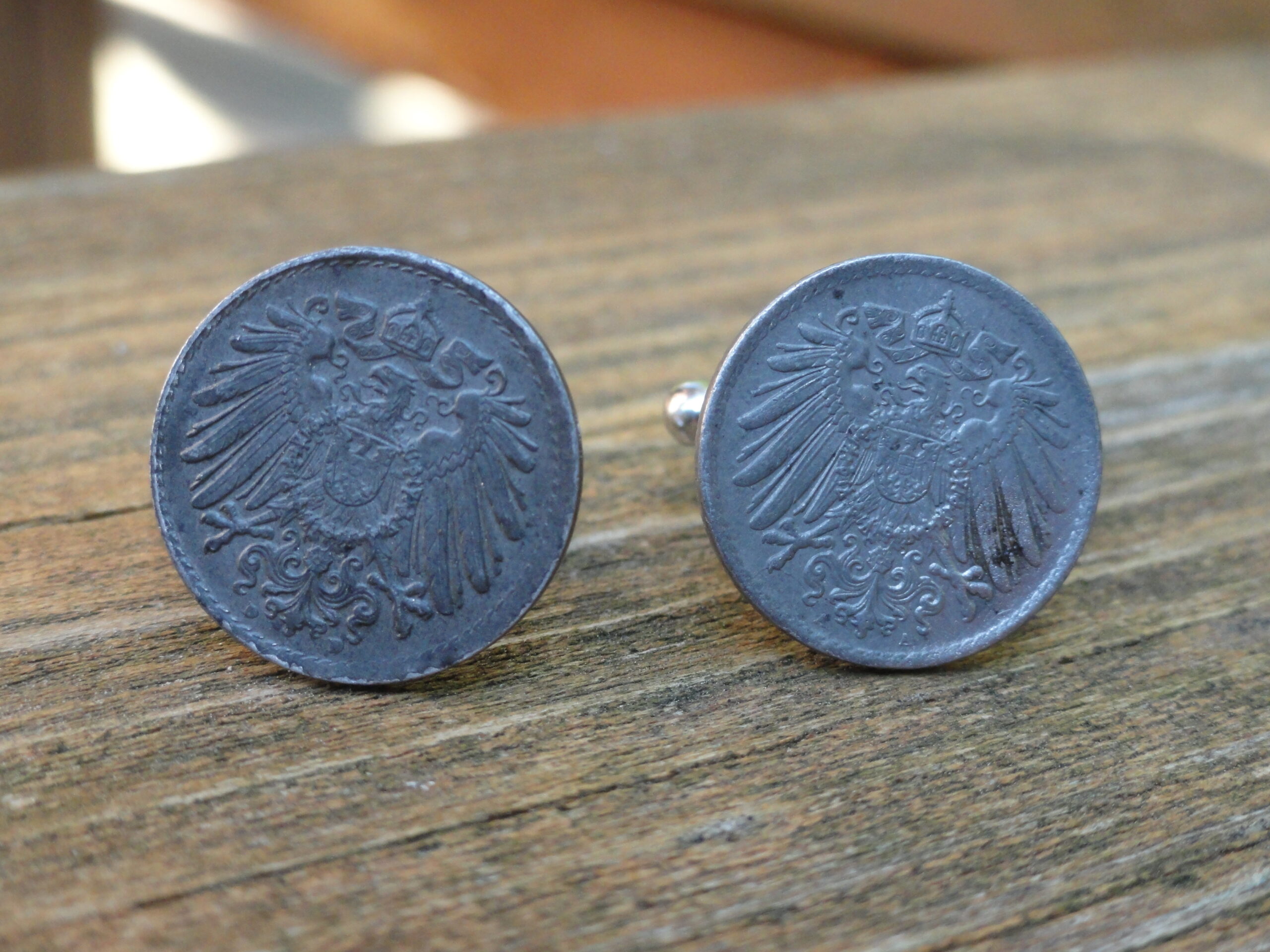 German Weimar Republic Coin Cufflinks Wedding K
