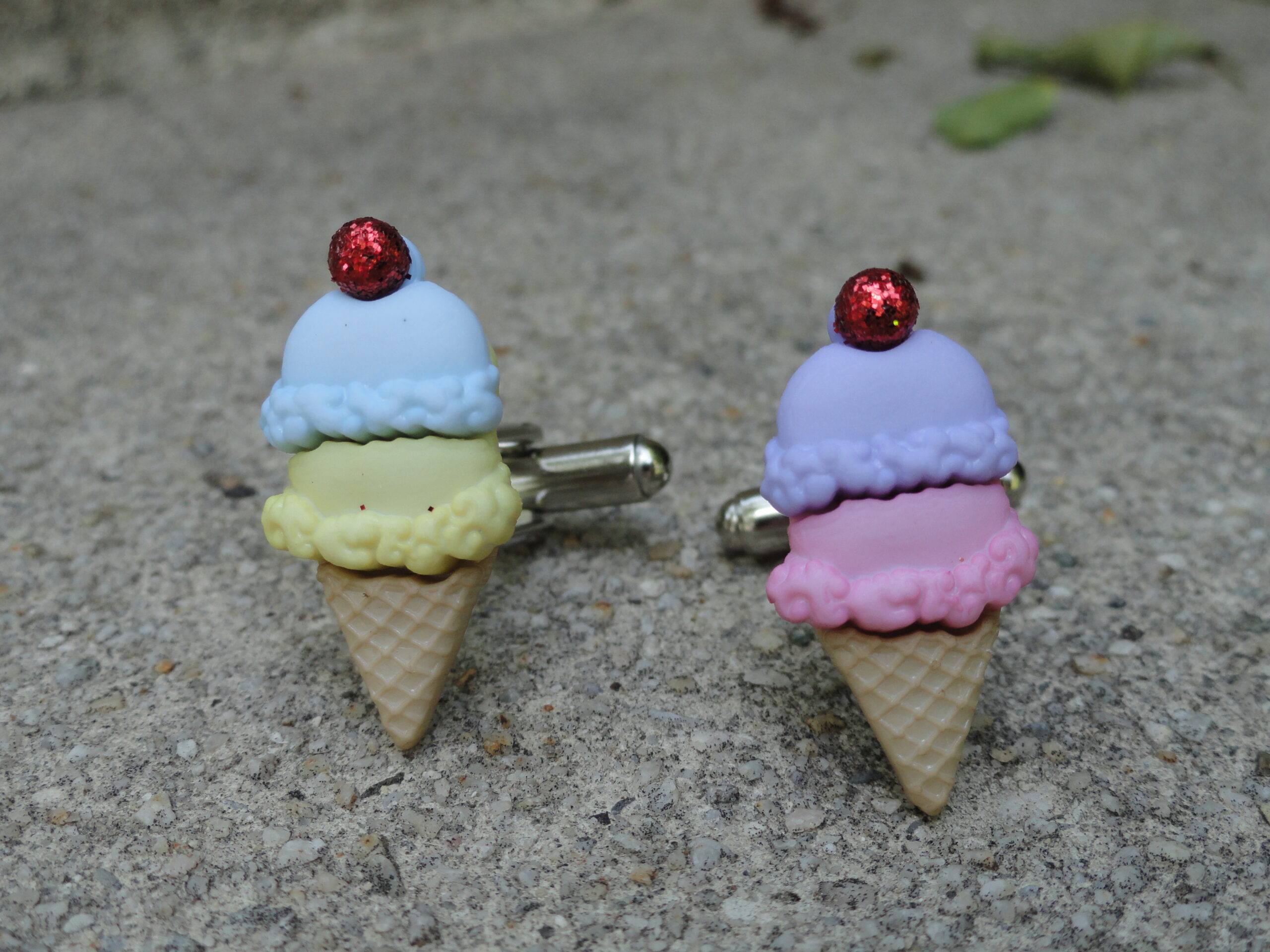 Ice Cream Cufflinks Wedding K Featured