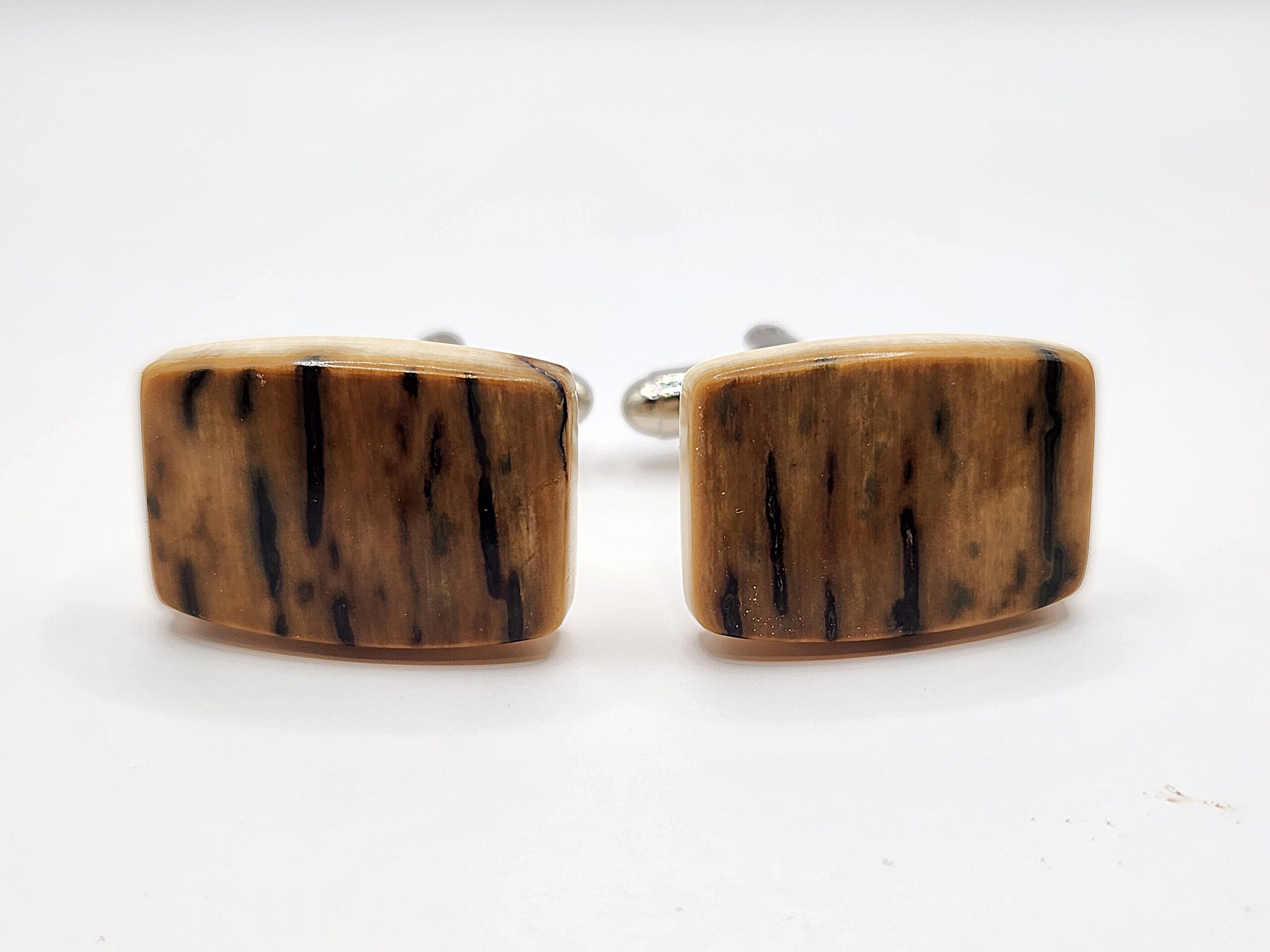 Woolly Mammoth Fossil Ivory Prehistoric Stoneage Neolithic Cufflinks Wedding G