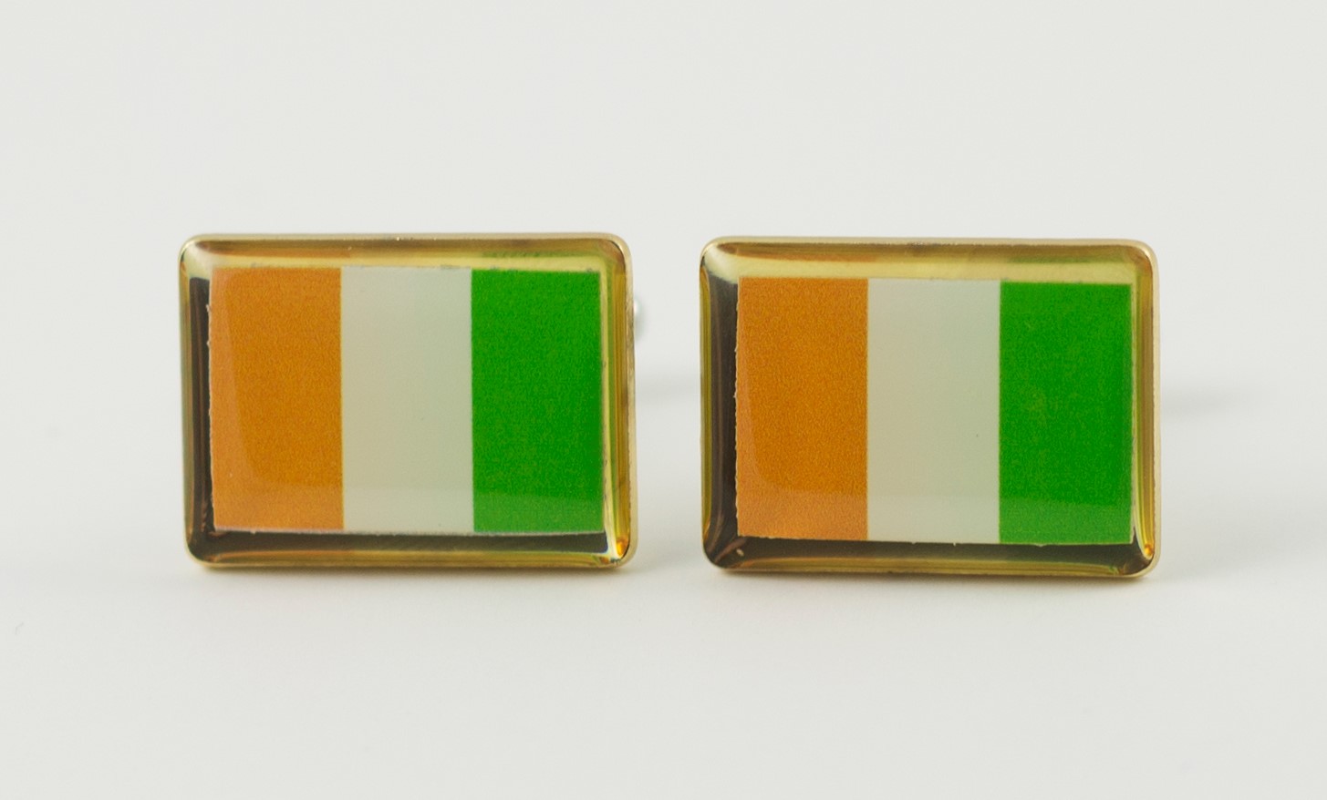Ivory Coast Cote d'Ivoire Flag Cufflinks Wedding K Featured