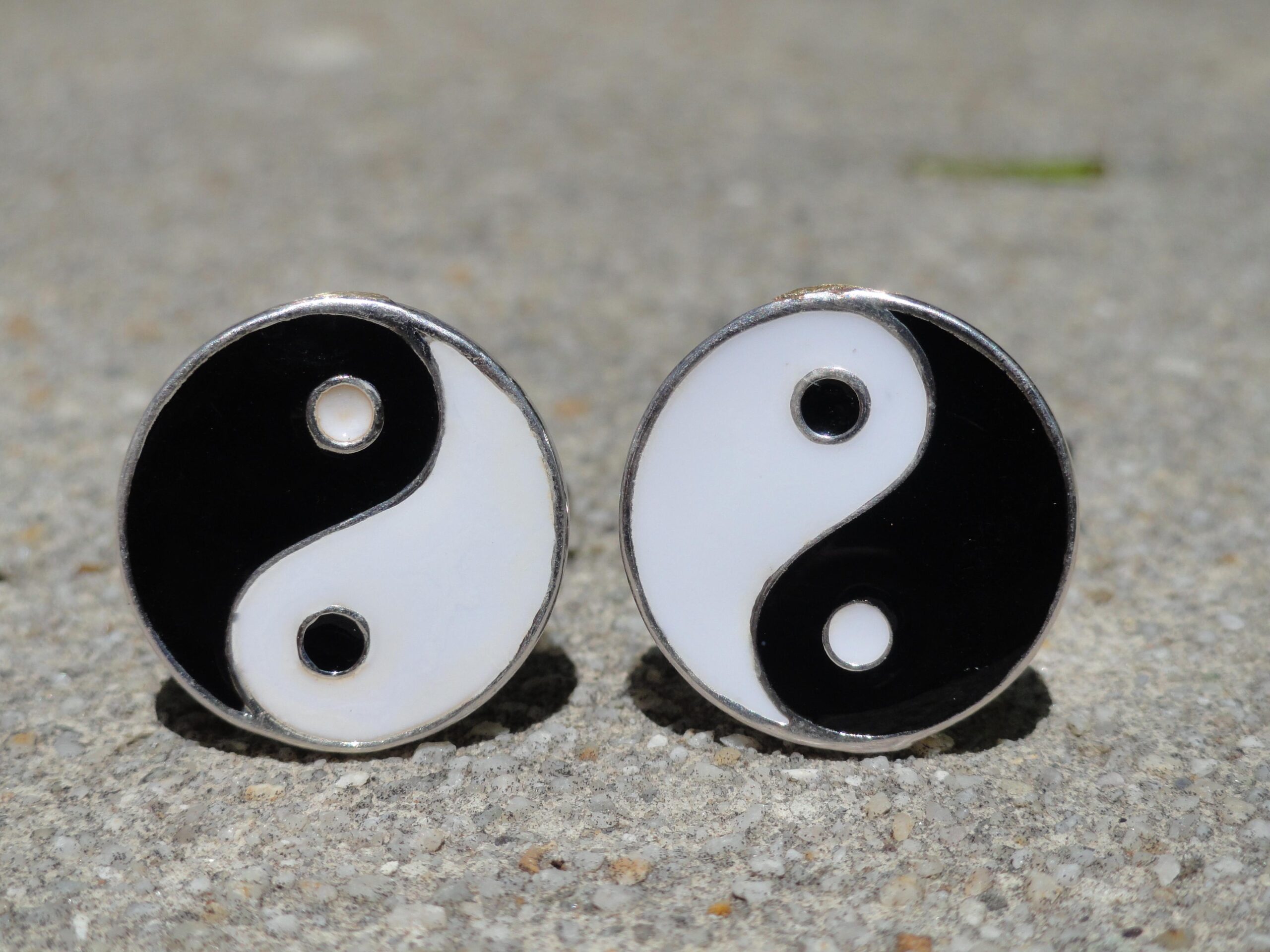 Taoism Ying Yang Cufflinks Wedding K Featured