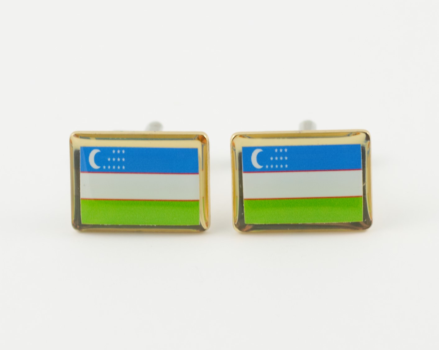 Uzbekistan Flag Cufflinks Uzbek Wedding K Featured