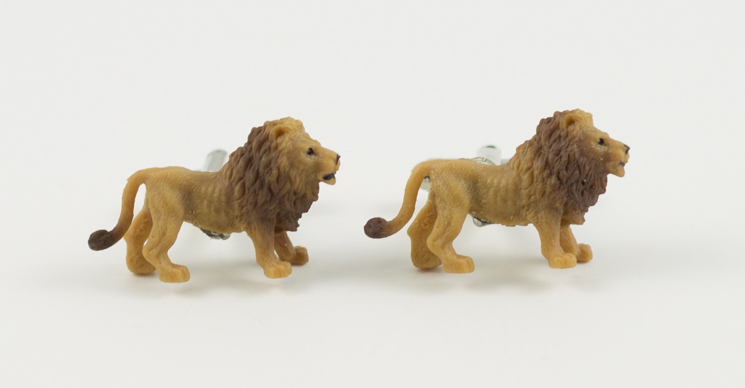 Lion Cuff Links Wedding K