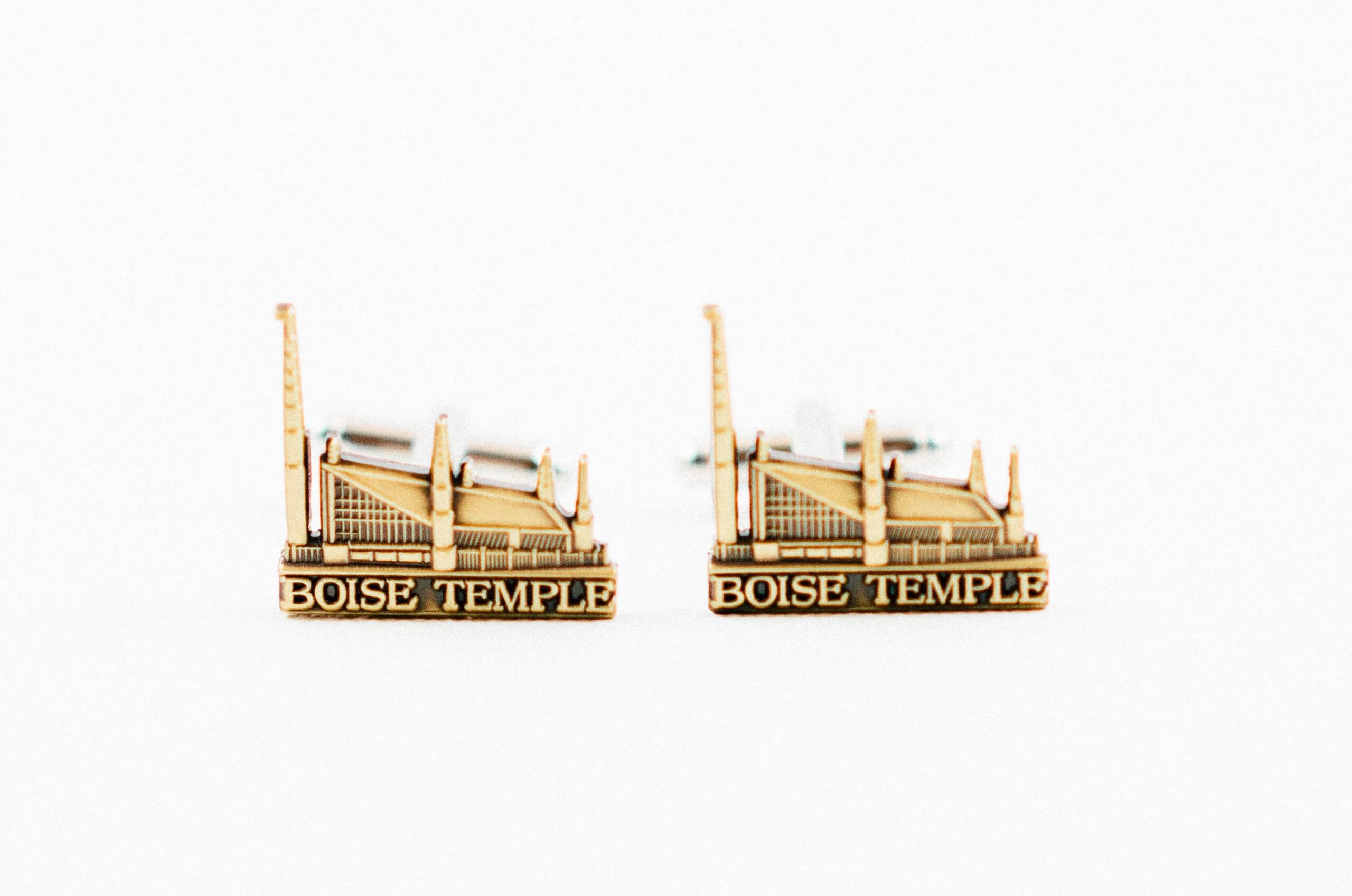 Boise Idaho LDS Mormon Temple Cufflinks Wedding S Featured