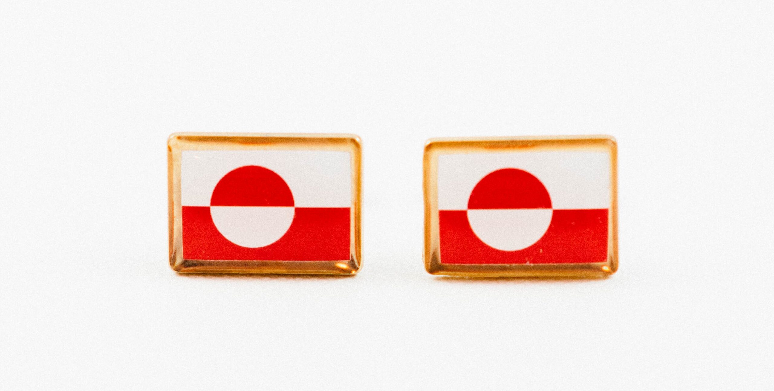 Greenland Greenlander Denmark Danish Flag Cufflinks Wedding S Featured