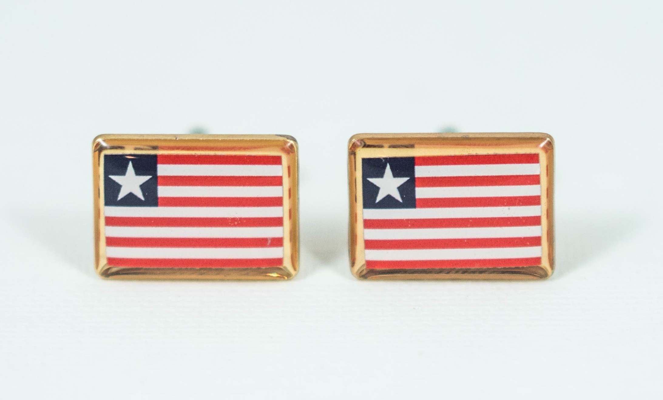 Liberia Liberian African Flag Cufflinks Wedding S Featured