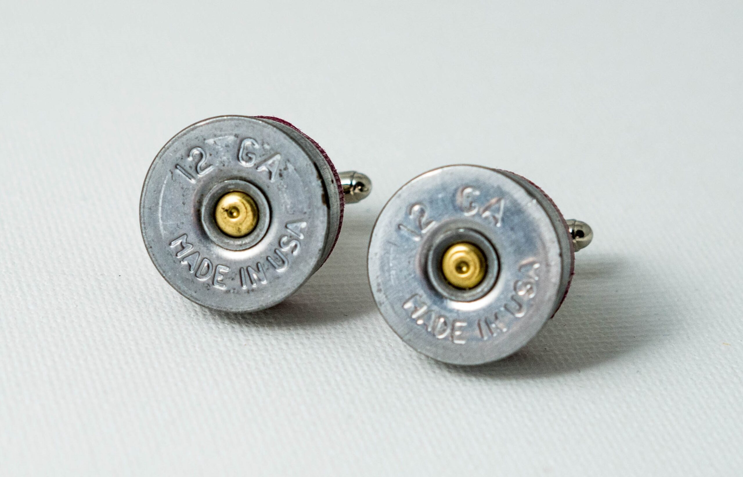 Engraved Chrome Case Personalised. Details about   Shotgun Cartridge Shoot Cufflinks