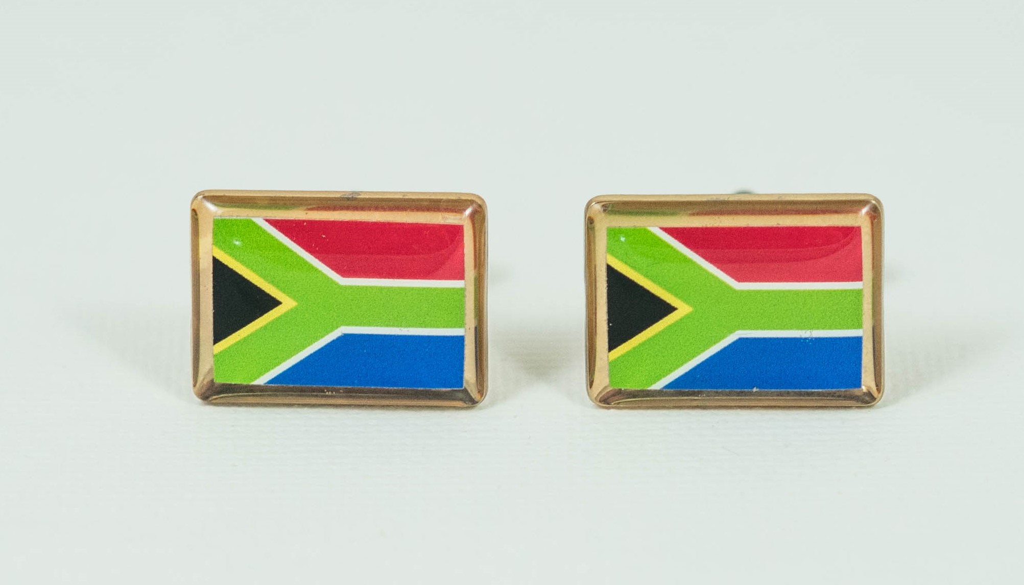 South Africa African Flag Cufflinks Wedding S