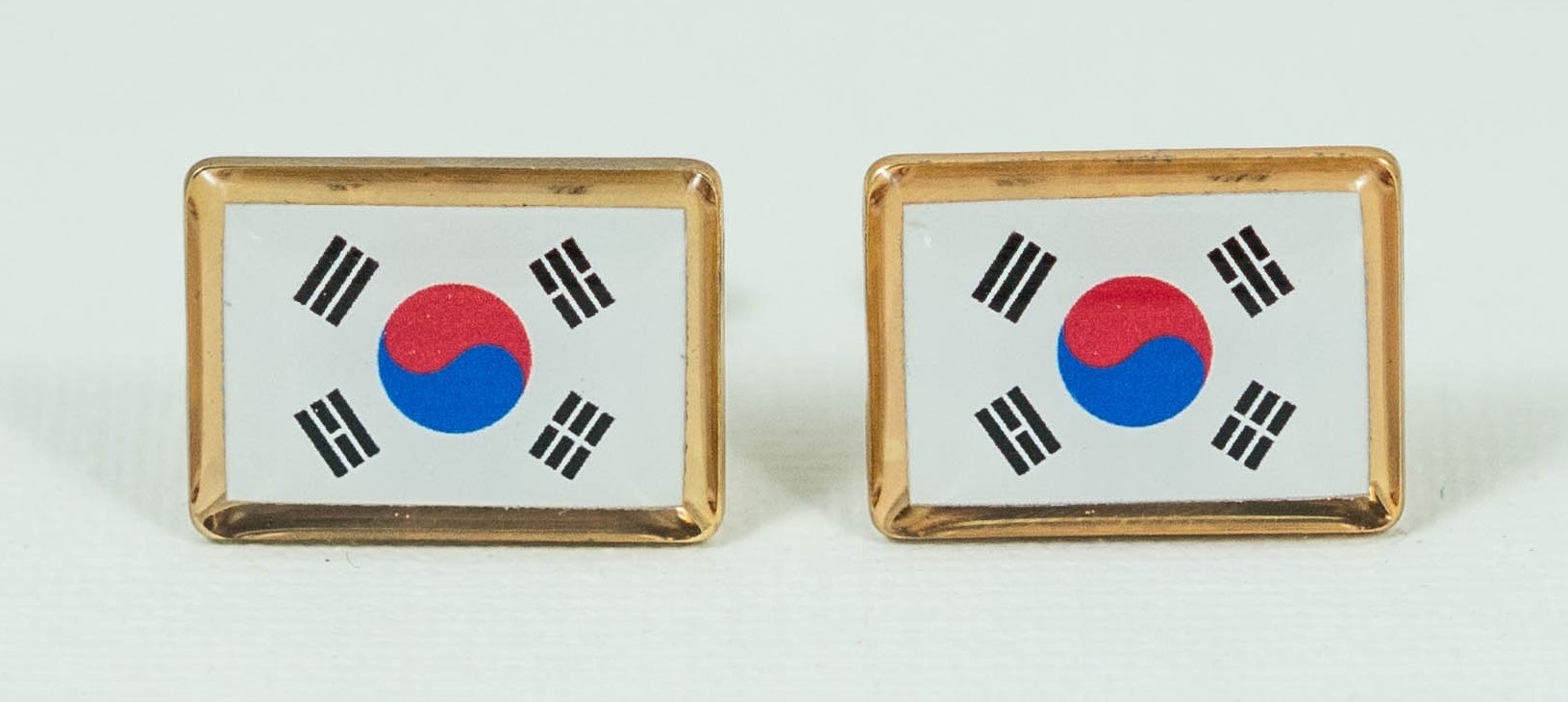 South Korea Korean Flag Cufflinks Wedding S Featured