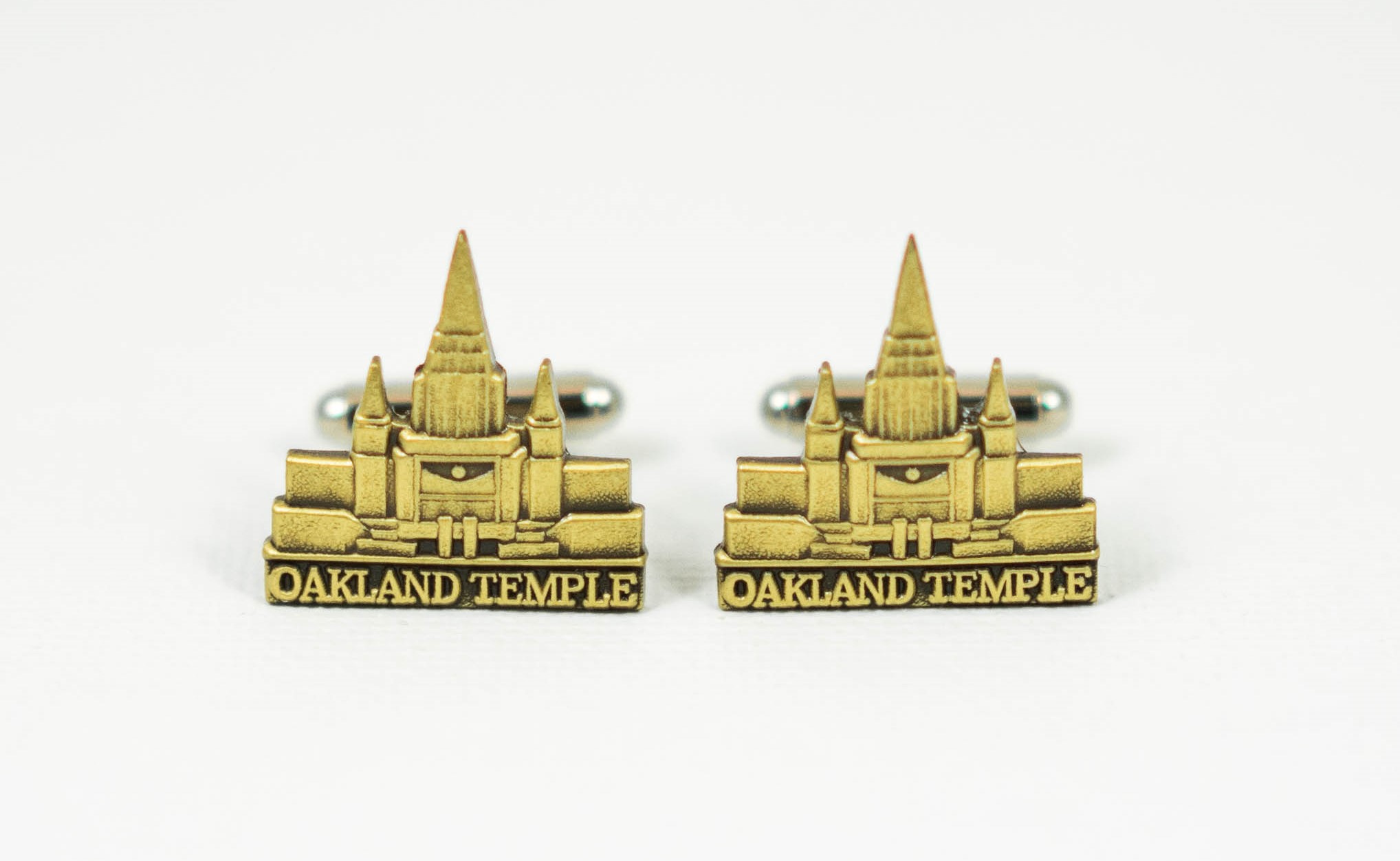 Oakland California LDS Mormon Temple Cufflinks Wedding S