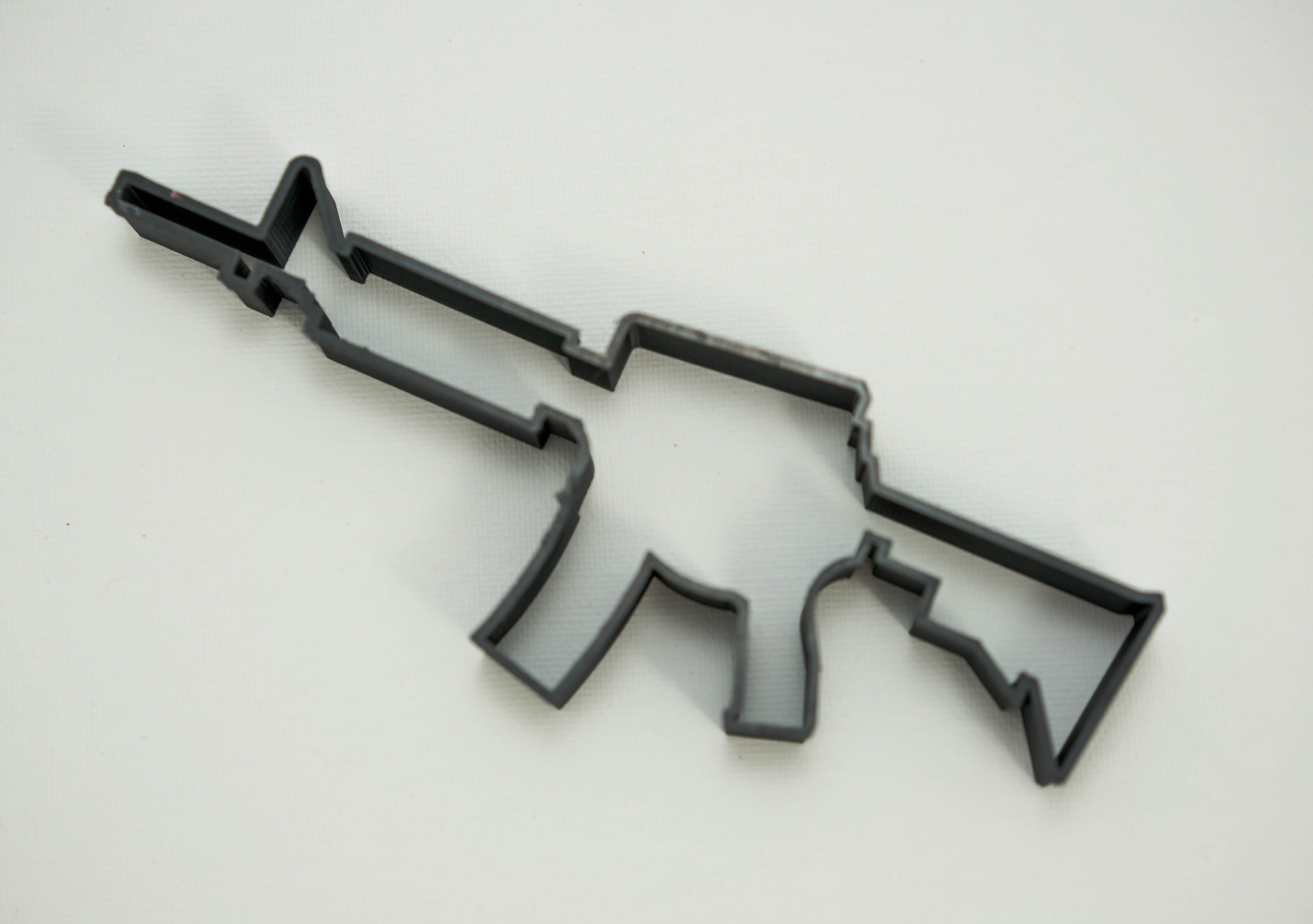 AR15Inspired Rifle Cookie Cutter Loud Cufflinks