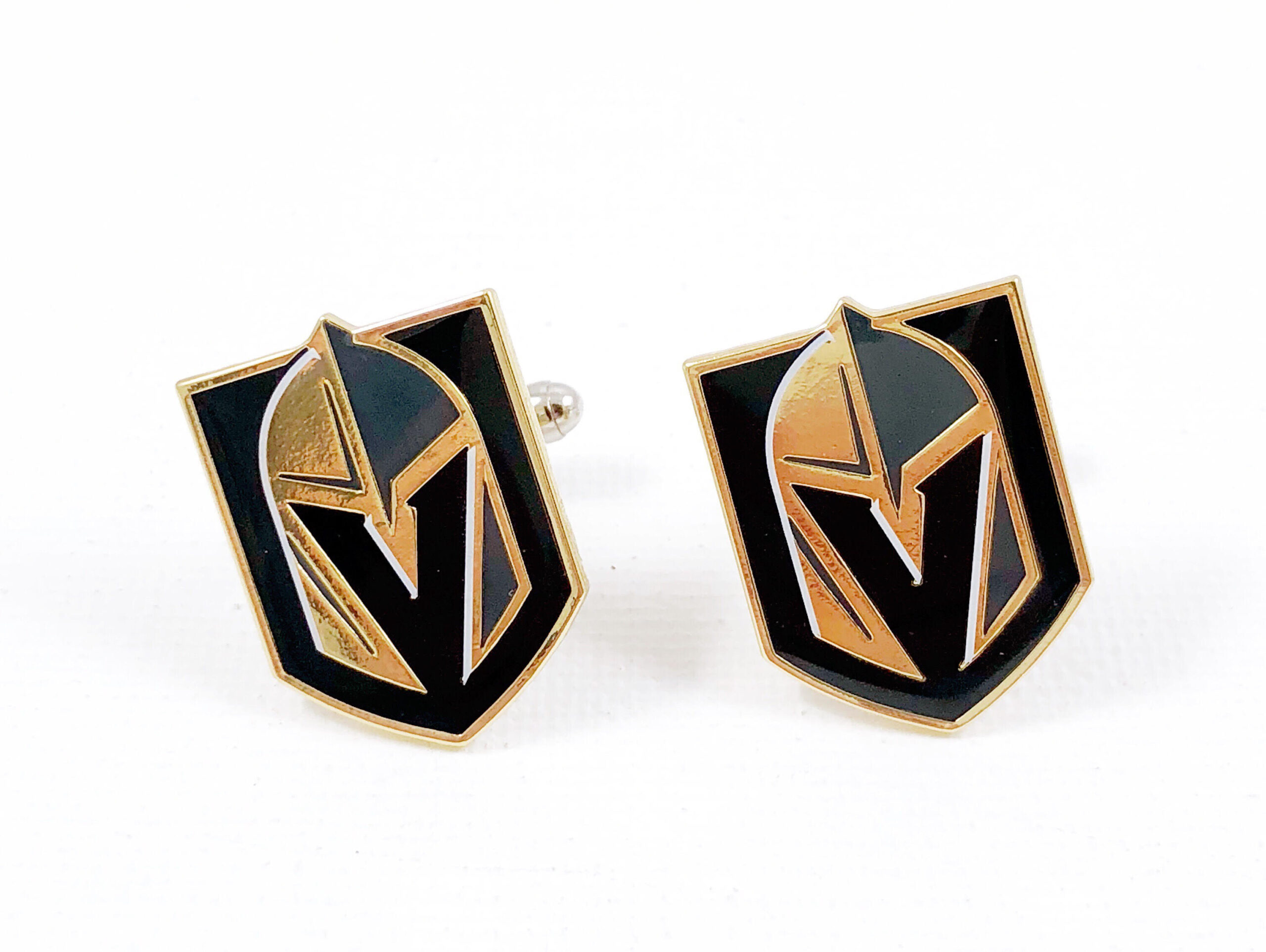 Vegas Golden Knights Enamel Cuff Links