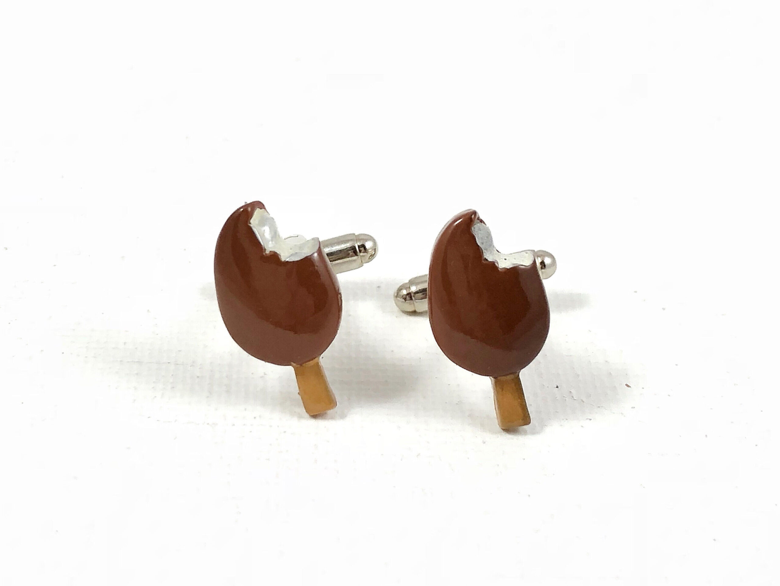Ice Cream Bar Popsicle Dessert Food Foodie Treat Cufflinks Wedding N featured