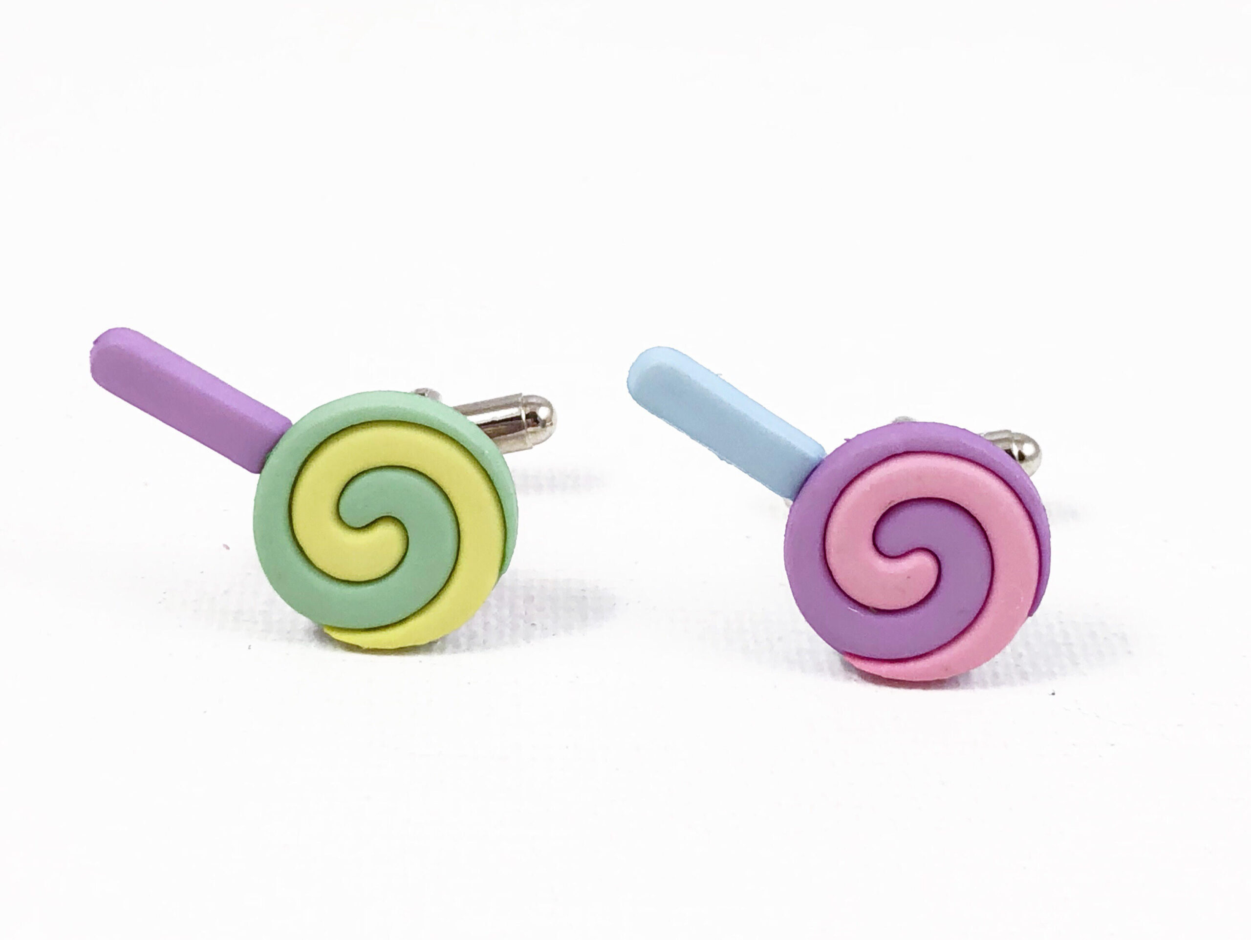 Lollipop Sucker Candy Sweet Dessert Food Foodie Novelty Cufflinks Wedding N Featured
