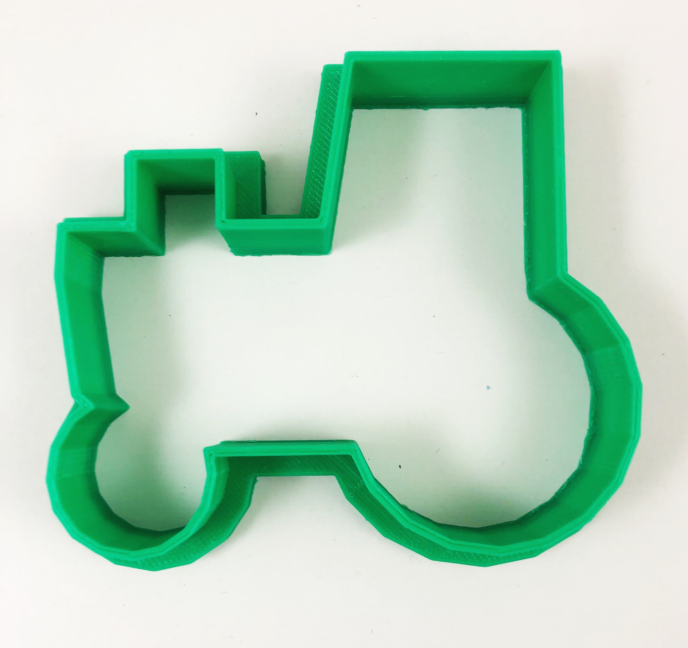 Tractor Vehicle Cookie Cutter Loud Cufflinks