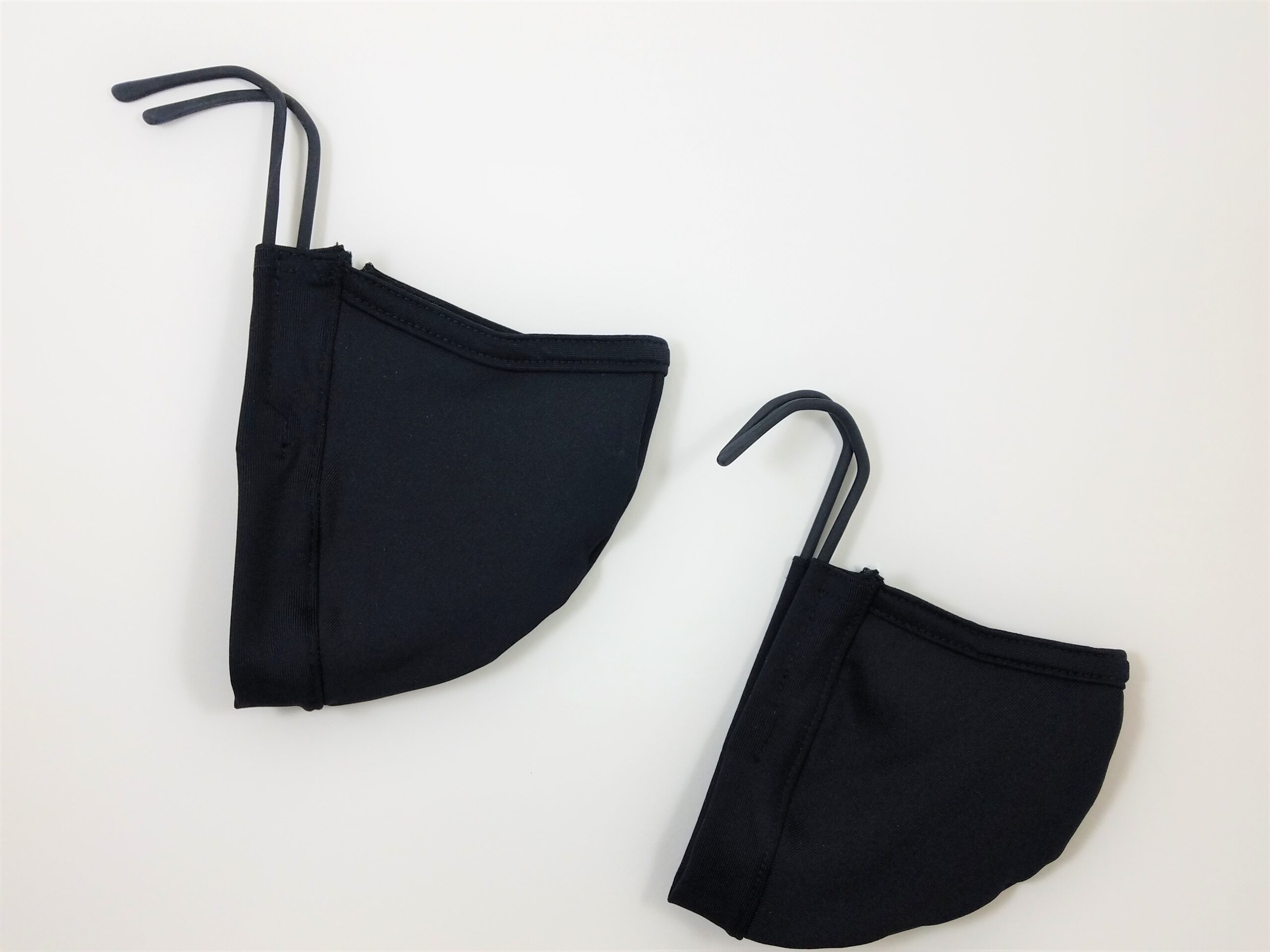 CloudMask Adjustable Comfortable Face Mask Silicone Earpiece Machine Washable Covid 19 Coronavirus Air Travel Both Sizes Crimped